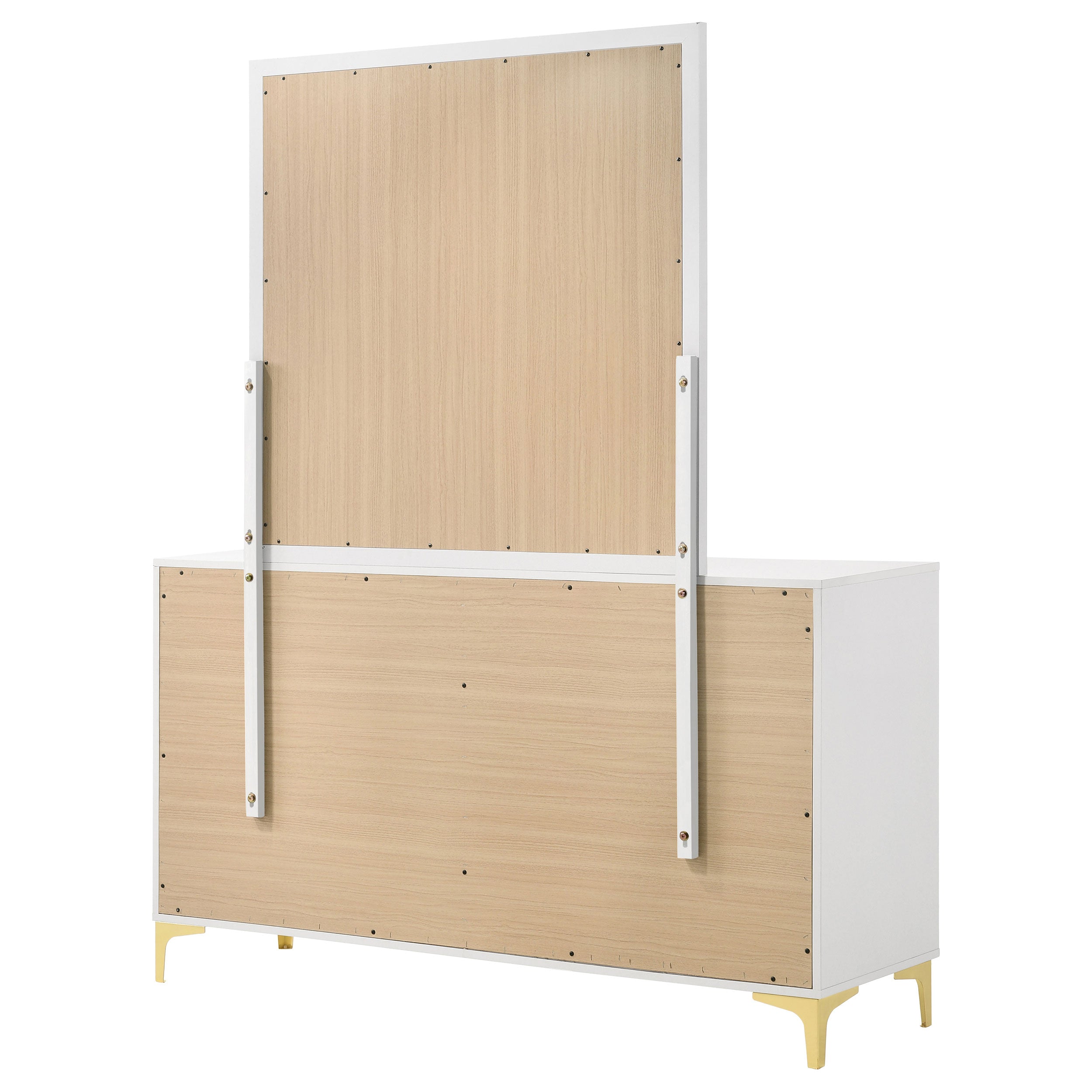 Kendall Dresser with Mirror - Ideal Furniture (Fresno,CA)