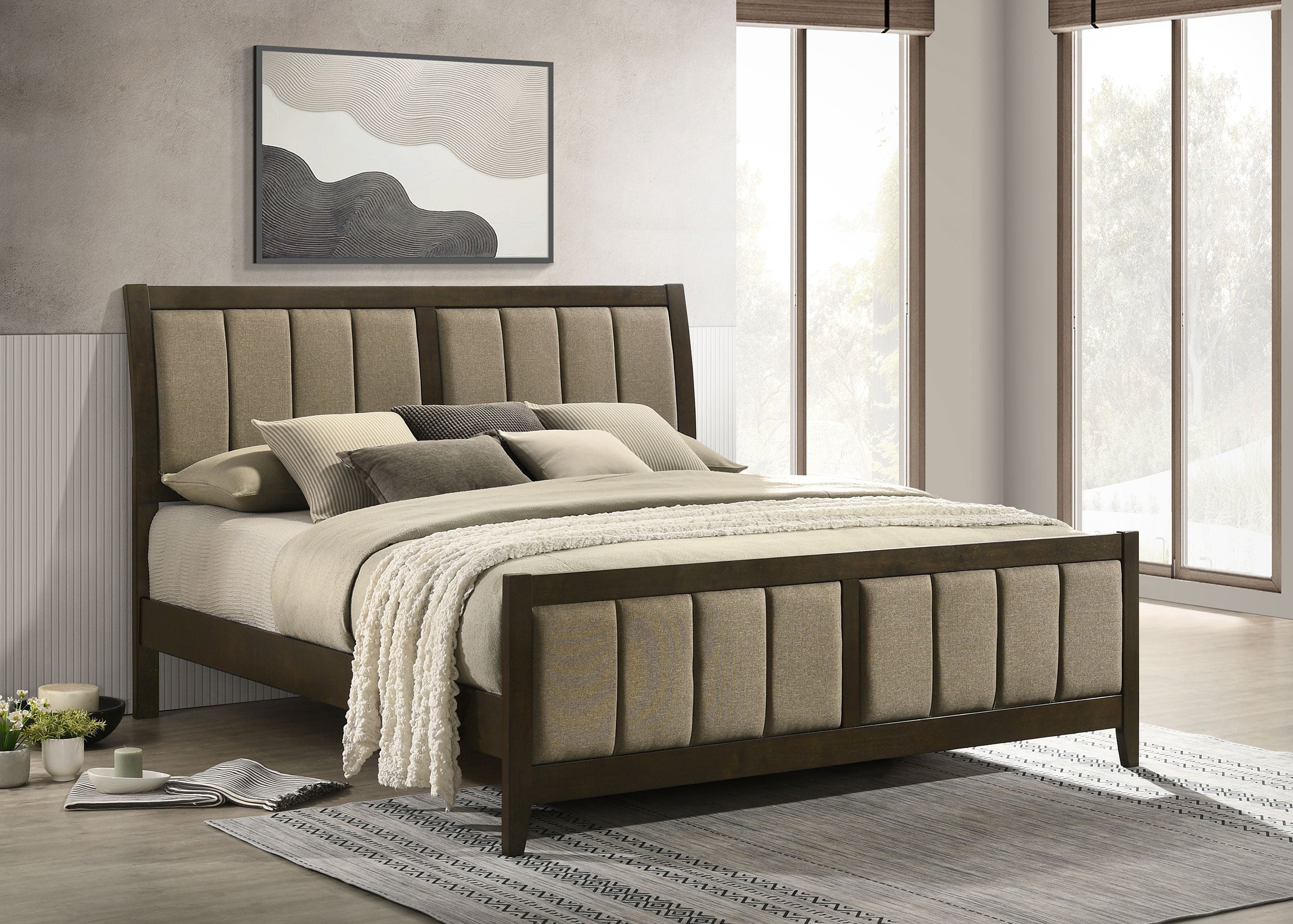 Wilkes Panel Bed - Ideal Furniture (Fresno,CA)