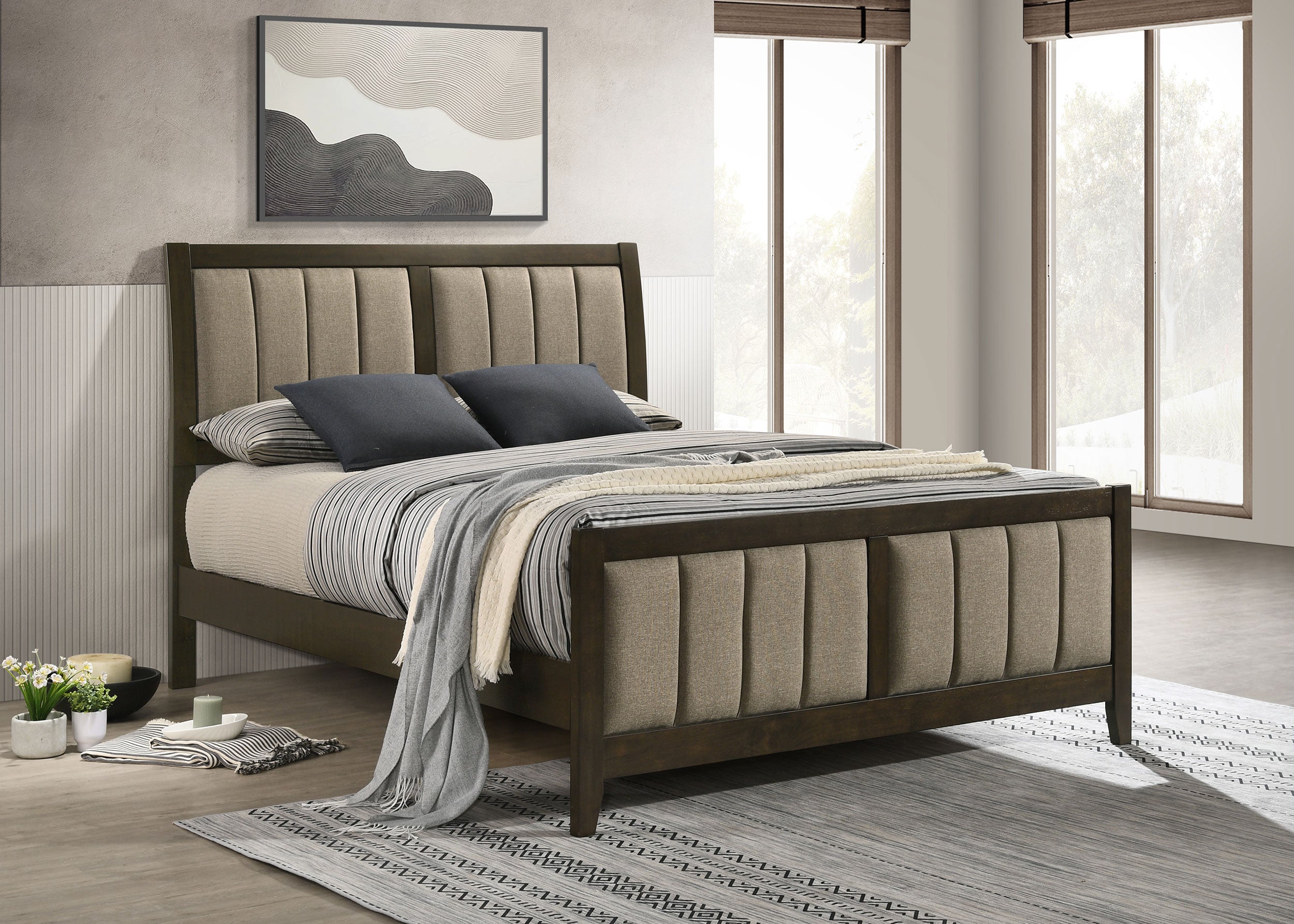Wilkes Panel Bed - Ideal Furniture (Fresno,CA)