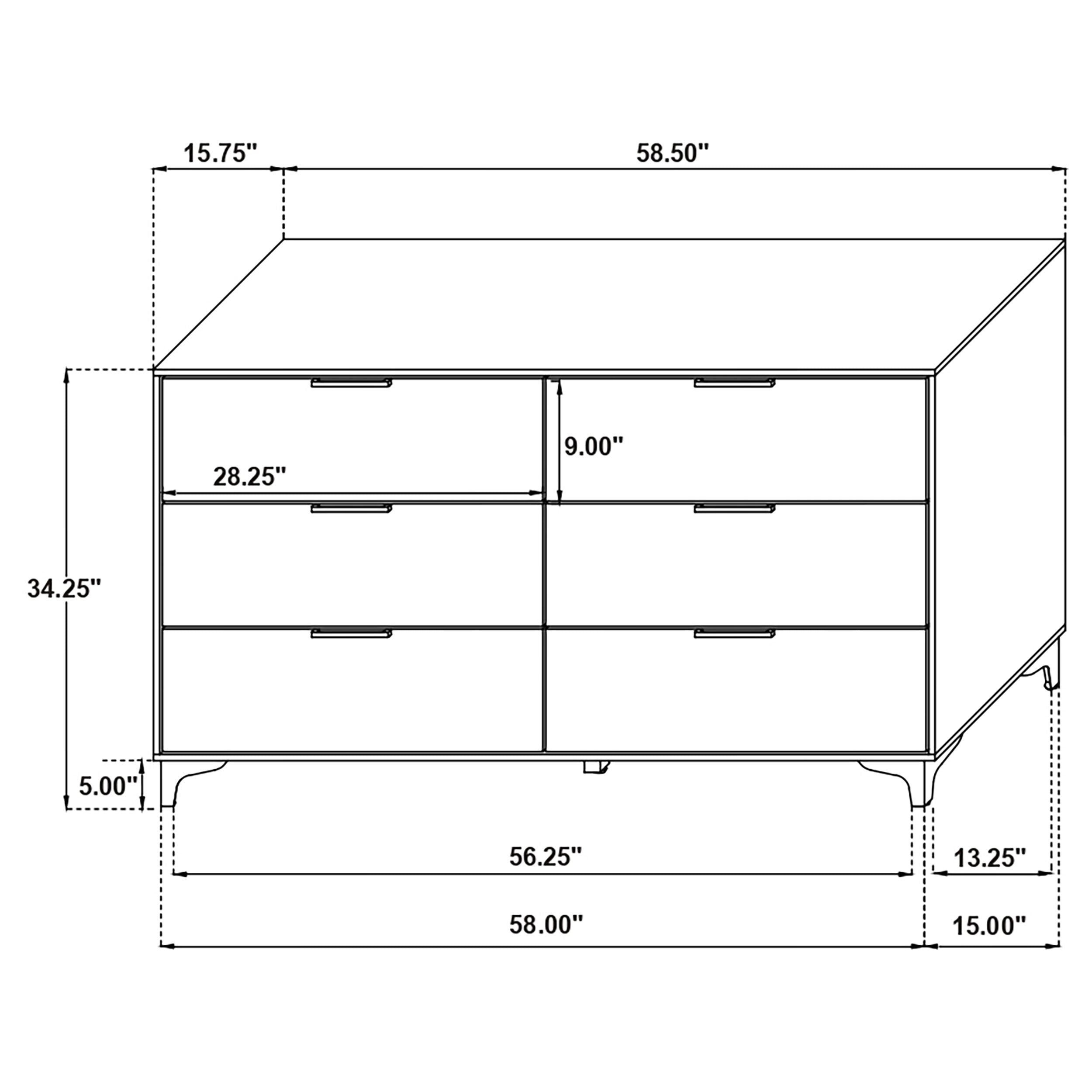 Kendall Bedroom Set - Ideal Furniture (Fresno,CA)