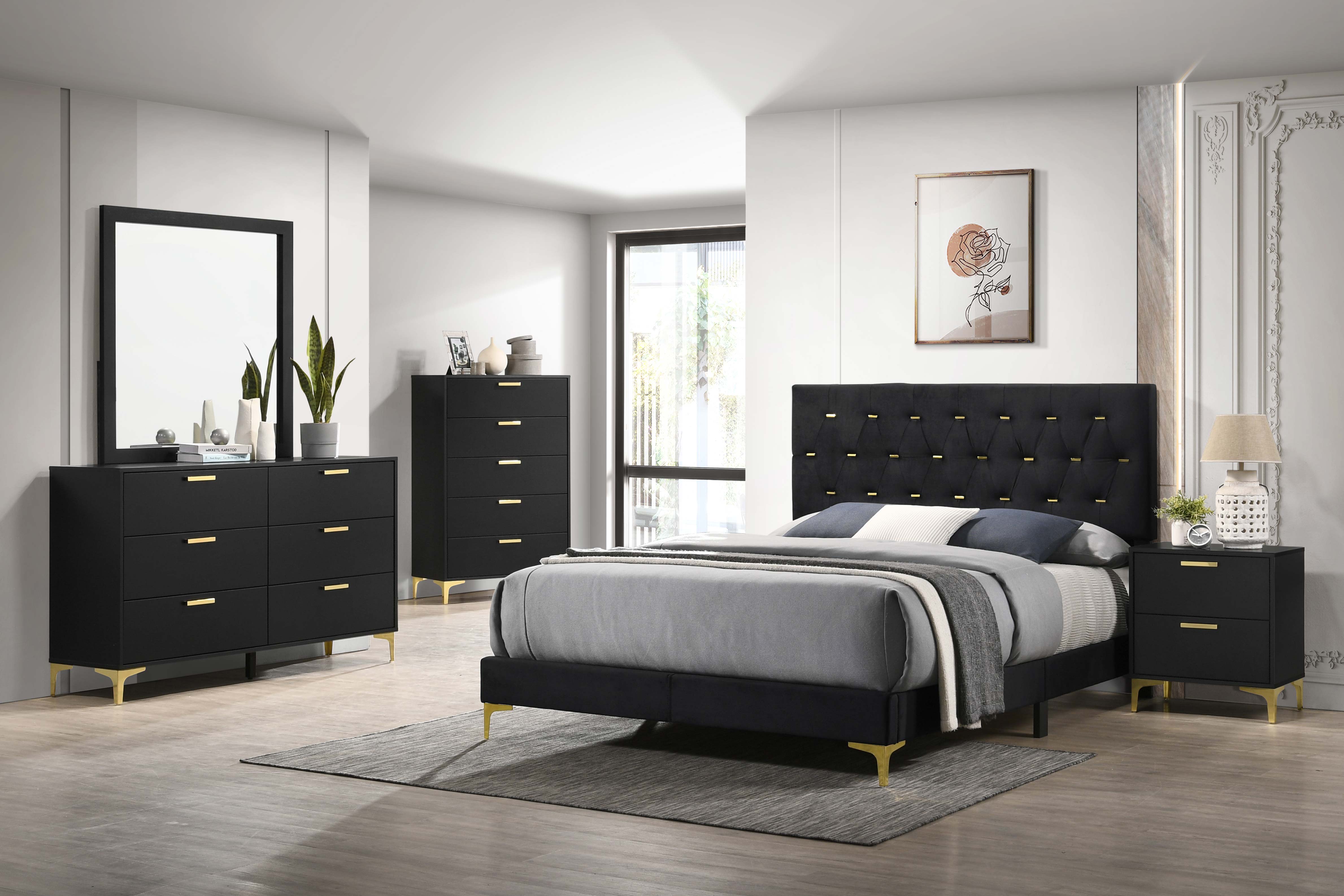Kendall Bedroom Set - Ideal Furniture (Fresno,CA)