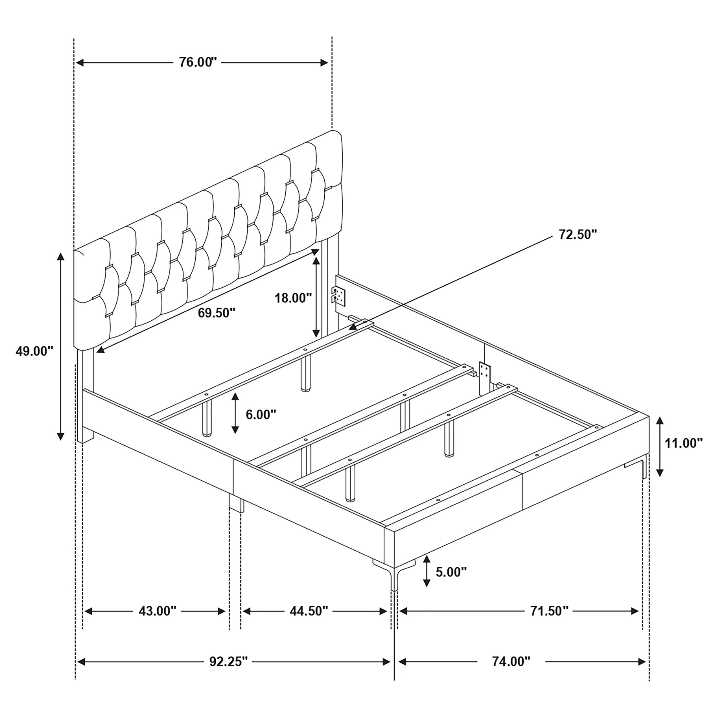 Kendall Bedroom Set - Ideal Furniture (Fresno,CA)