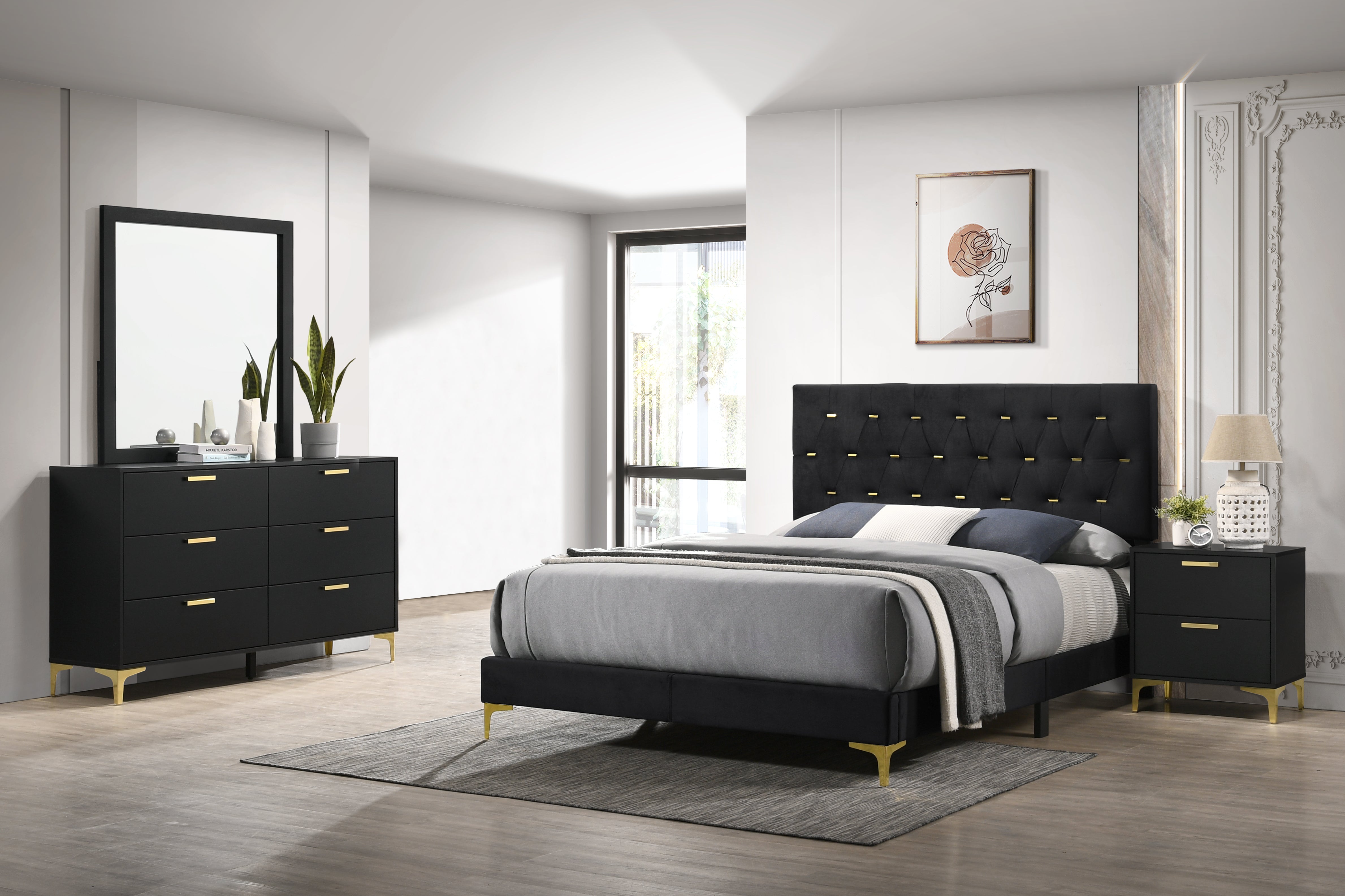 Kendall Bedroom Set - Ideal Furniture (Fresno,CA)