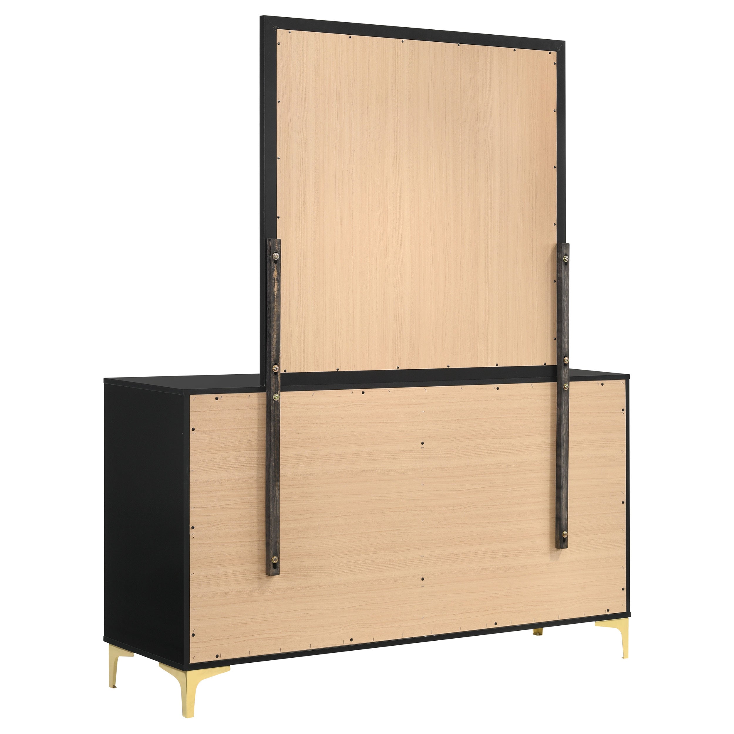 Kendall Dresser with Mirror - Ideal Furniture (Fresno,CA)