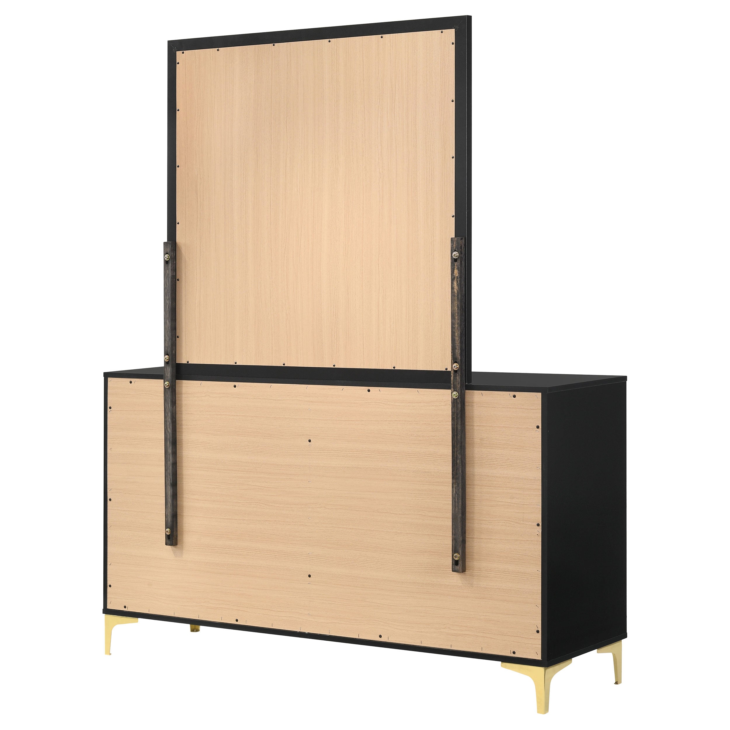 Kendall Dresser with Mirror - Ideal Furniture (Fresno,CA)