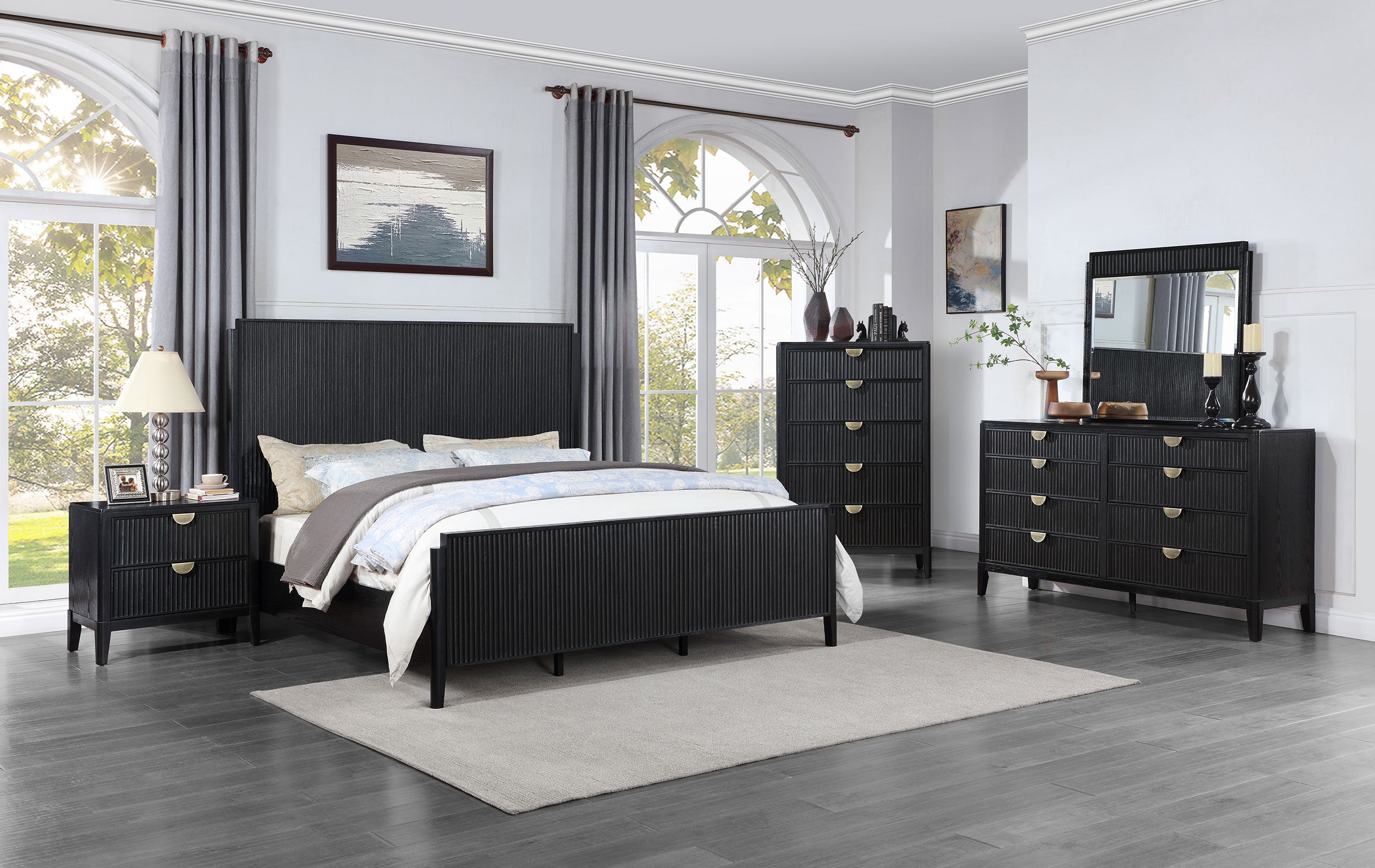 Brookmead Panel Bed