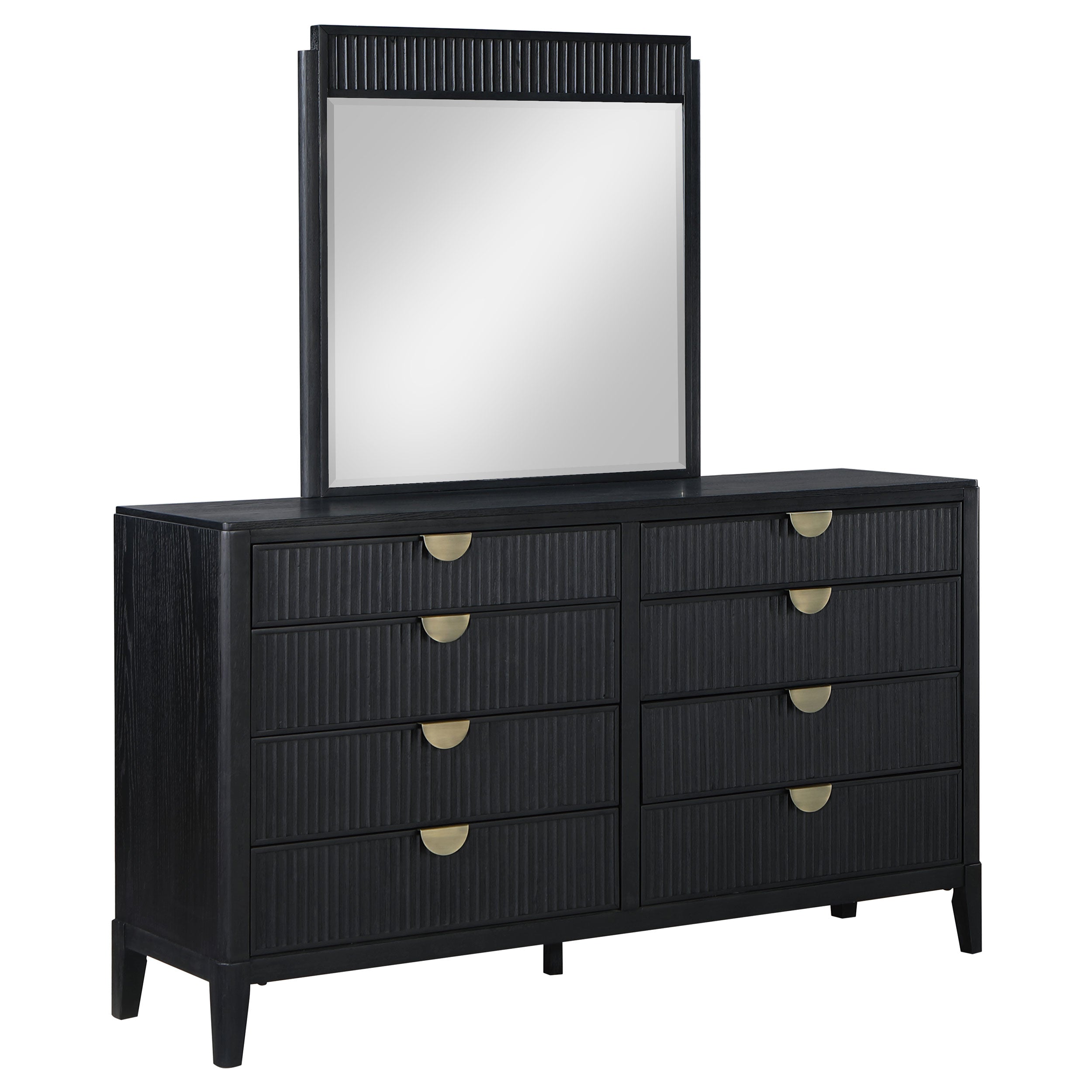 Brookmead Dresser with Mirror - Ideal Furniture (Fresno,CA)
