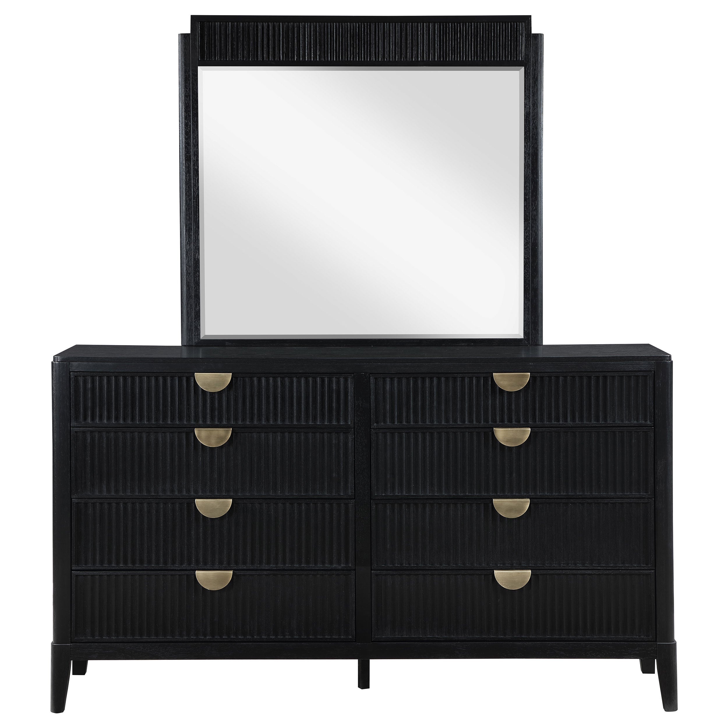Brookmead Dresser with Mirror - Ideal Furniture (Fresno,CA)