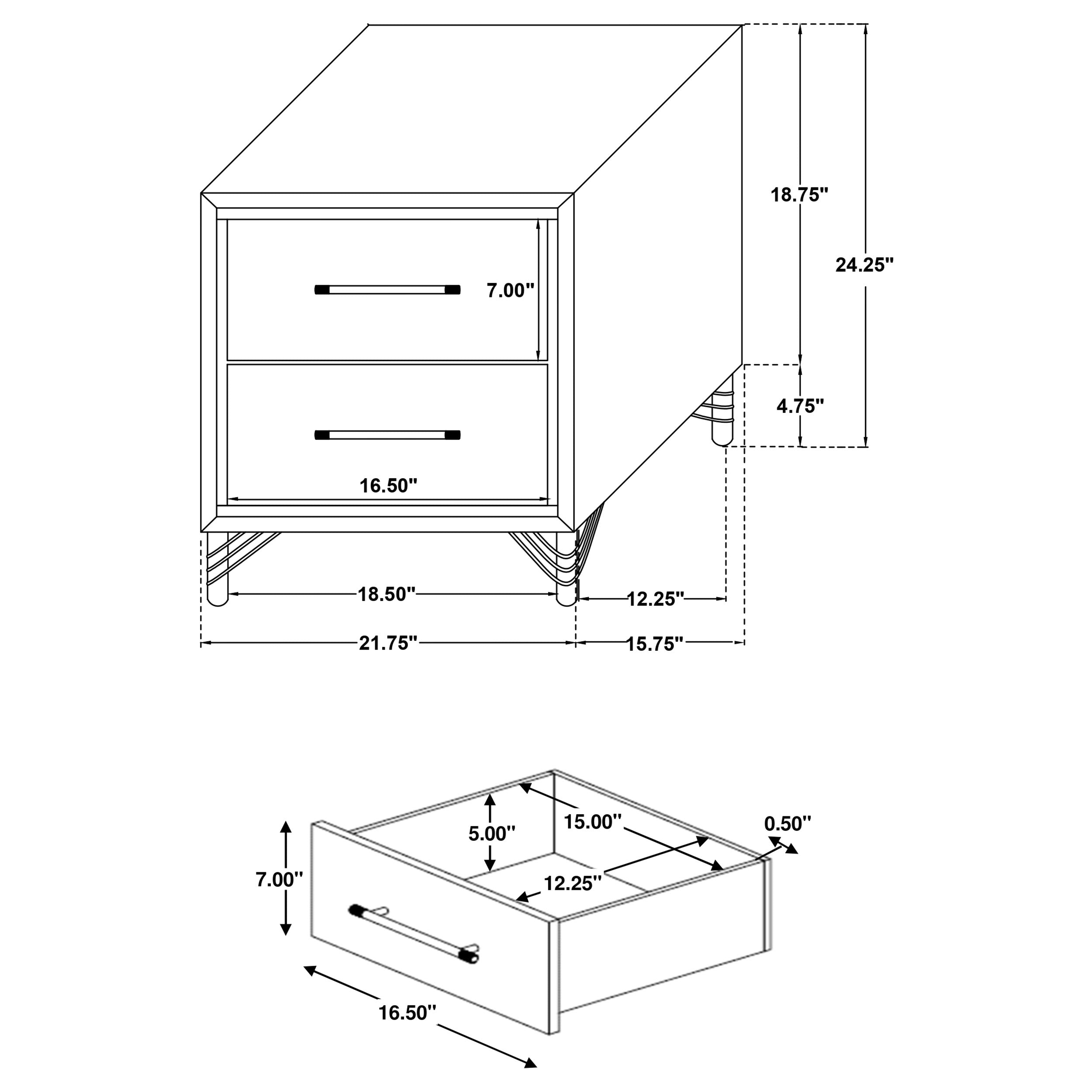 Lucia Bedroom Set - Ideal Furniture (Fresno,CA)