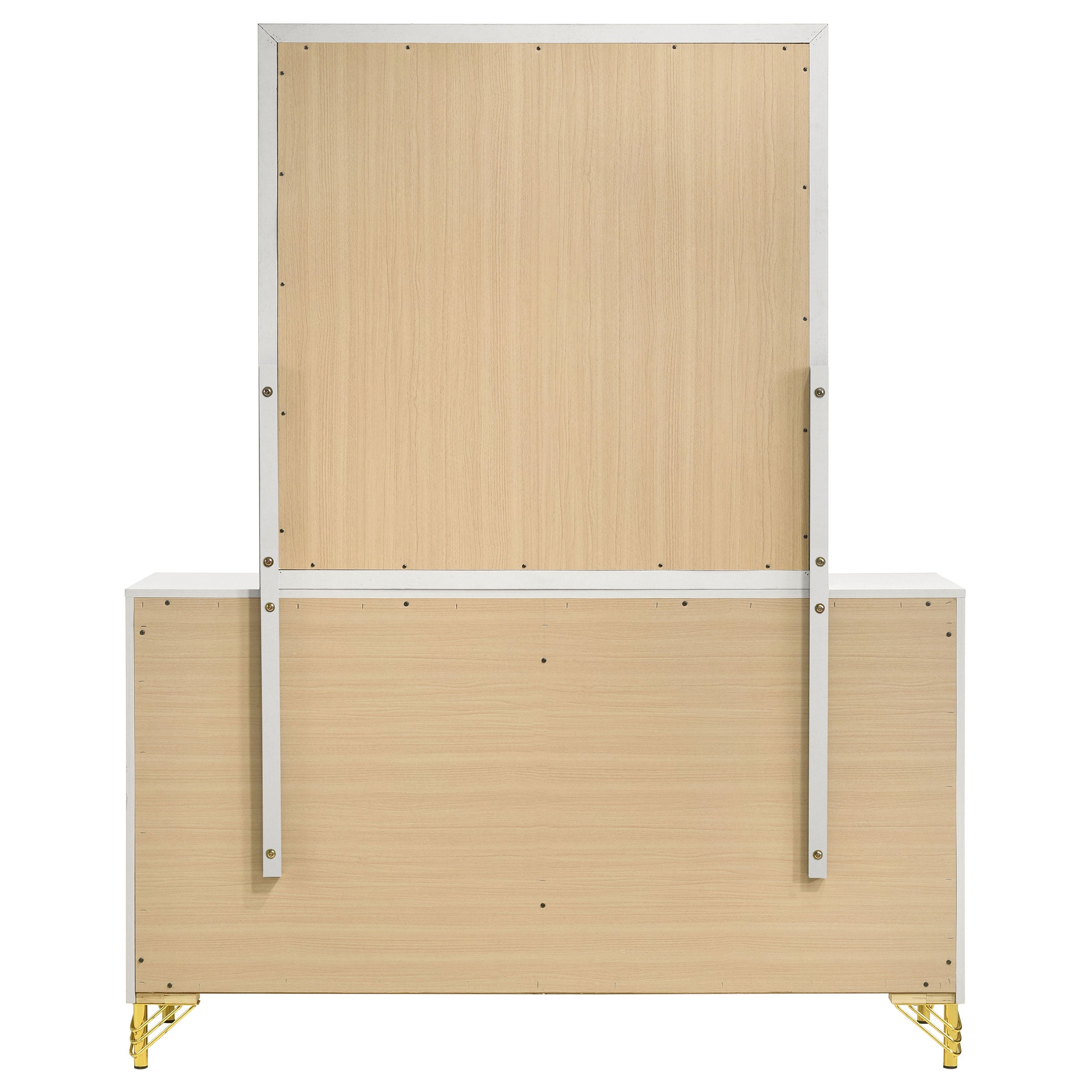 Lucia Dresser with Mirror - Ideal Furniture (Fresno,CA)