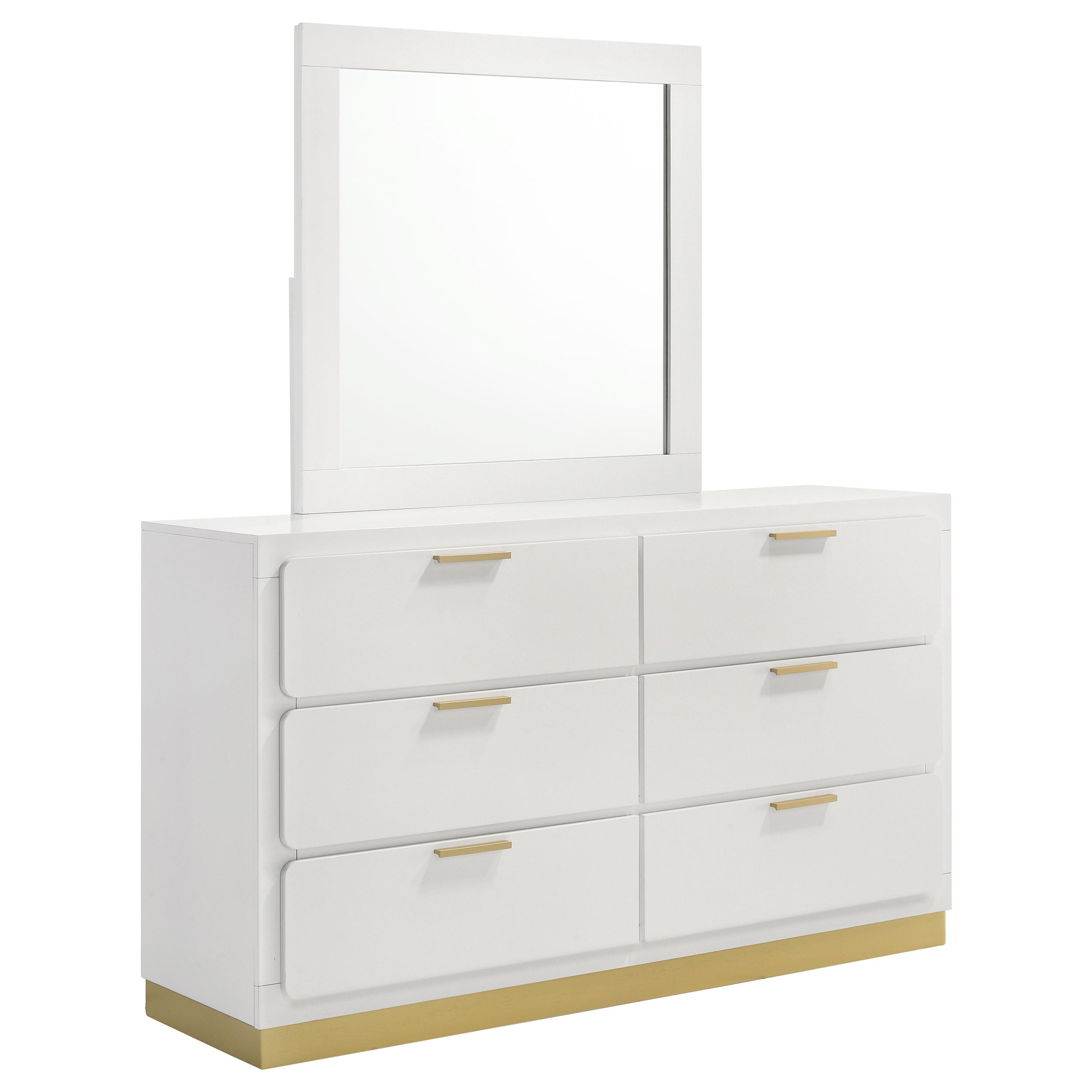Caraway Dresser with Mirror - Ideal Furniture (Fresno,CA)