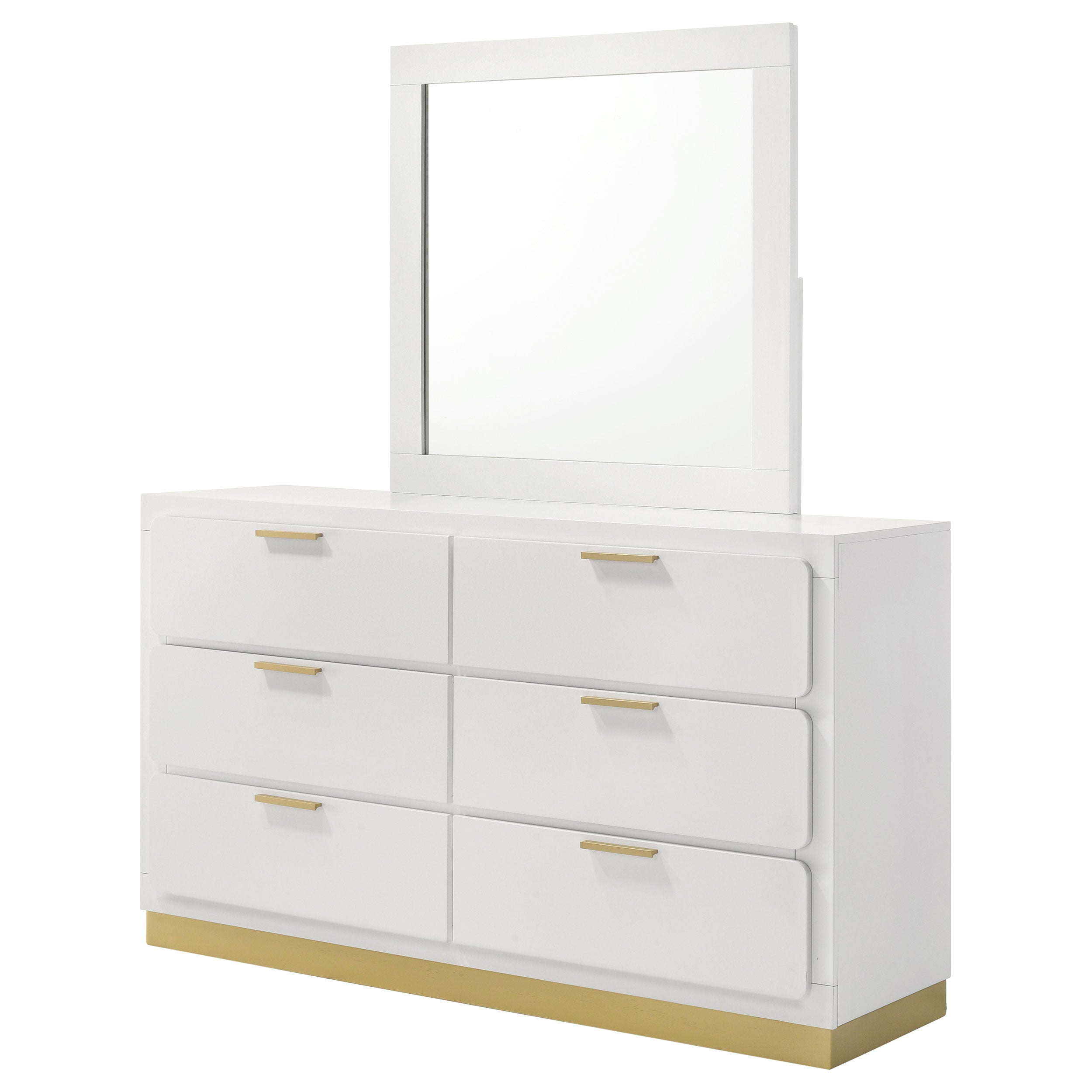 Caraway Dresser with Mirror - Ideal Furniture (Fresno,CA)