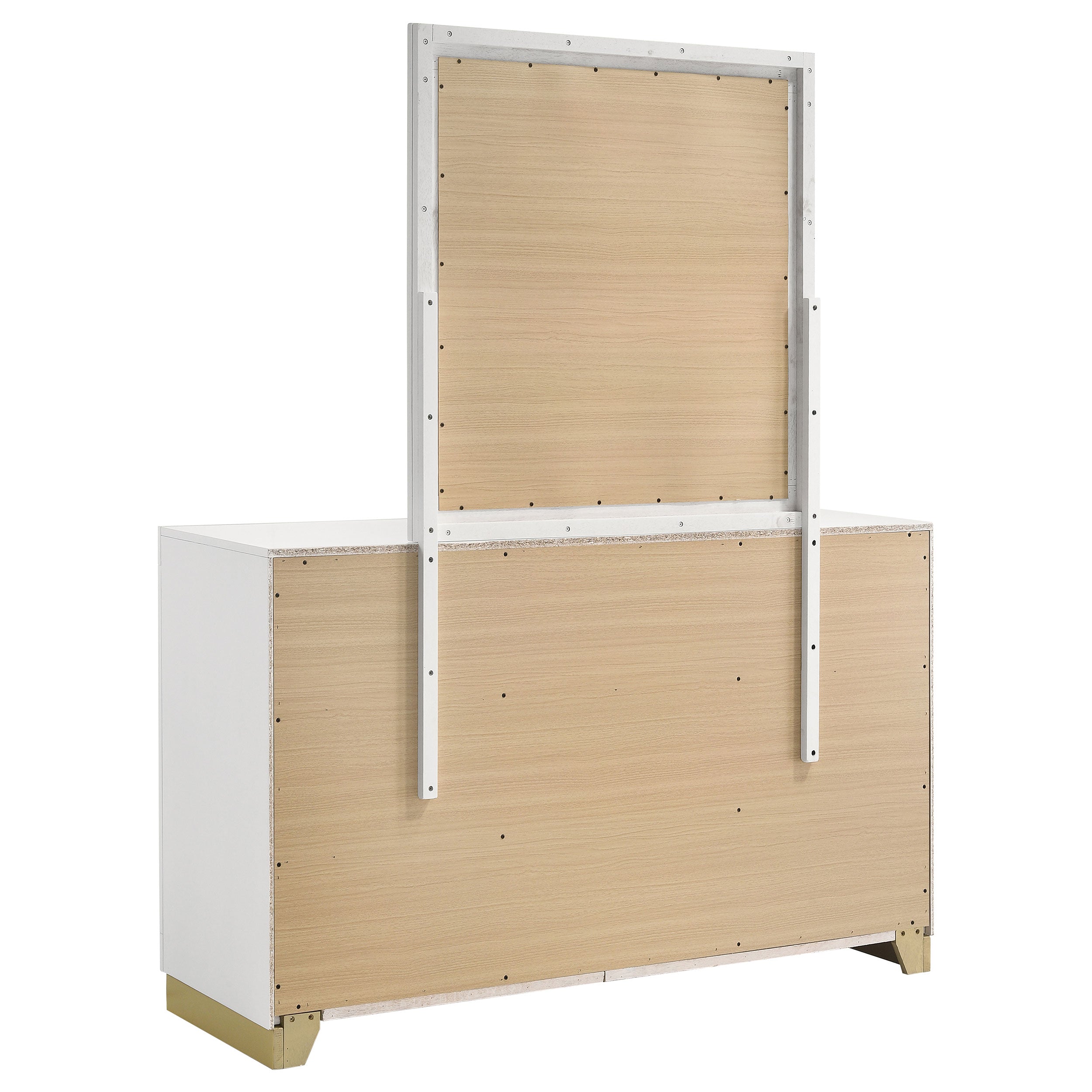 Caraway Dresser with Mirror - Ideal Furniture (Fresno,CA)