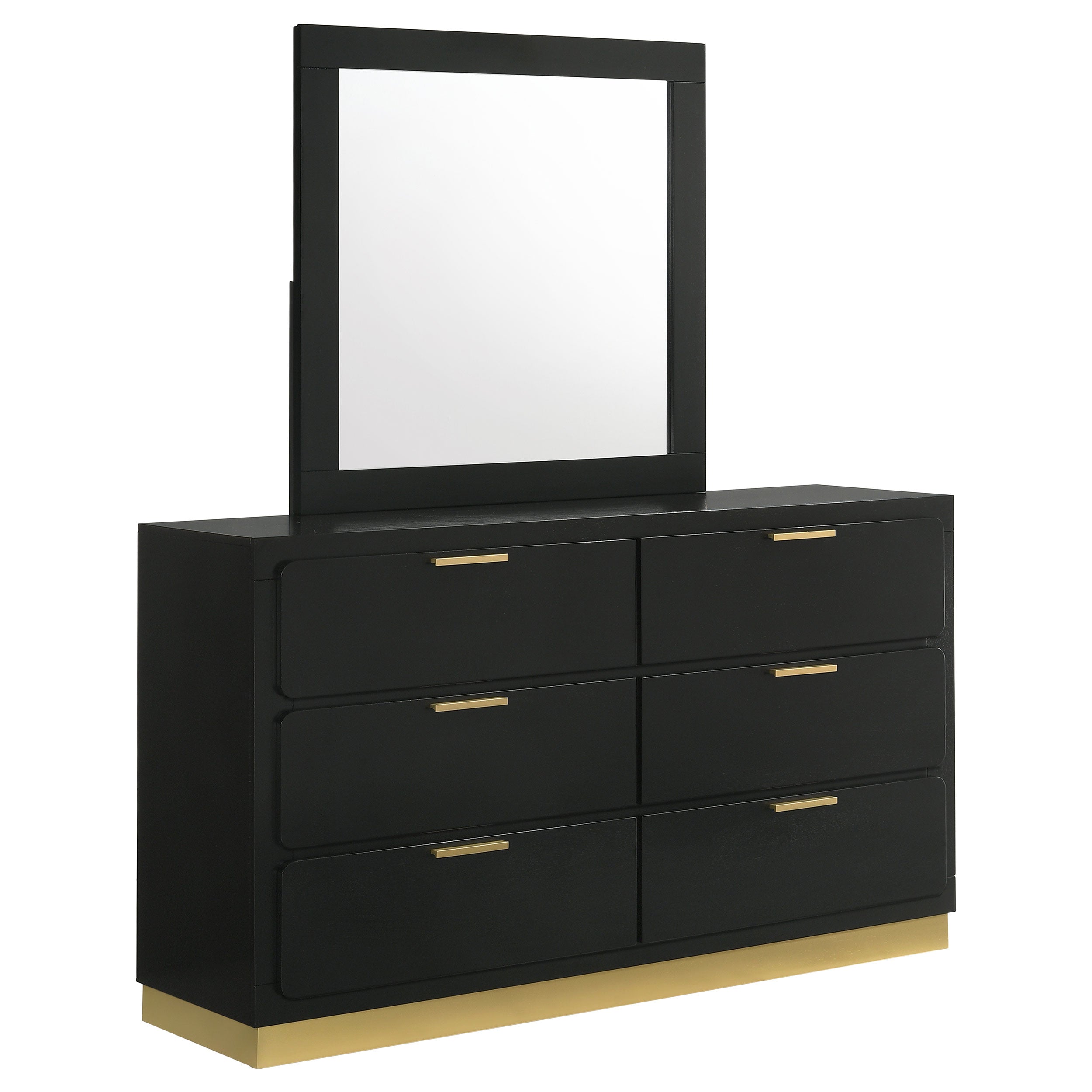 Caraway Dresser with Mirror - Ideal Furniture (Fresno,CA)