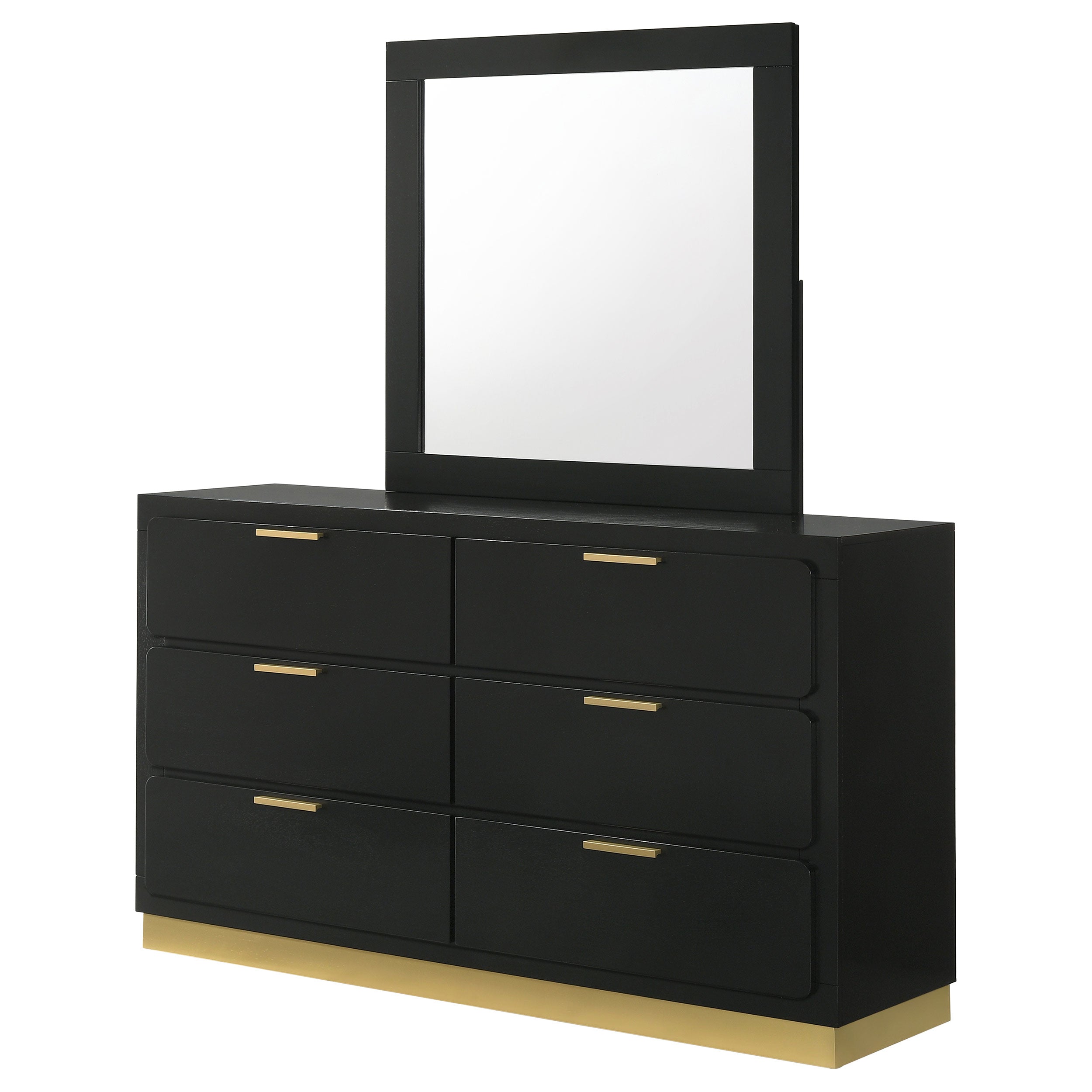 Caraway Dresser with Mirror - Ideal Furniture (Fresno,CA)