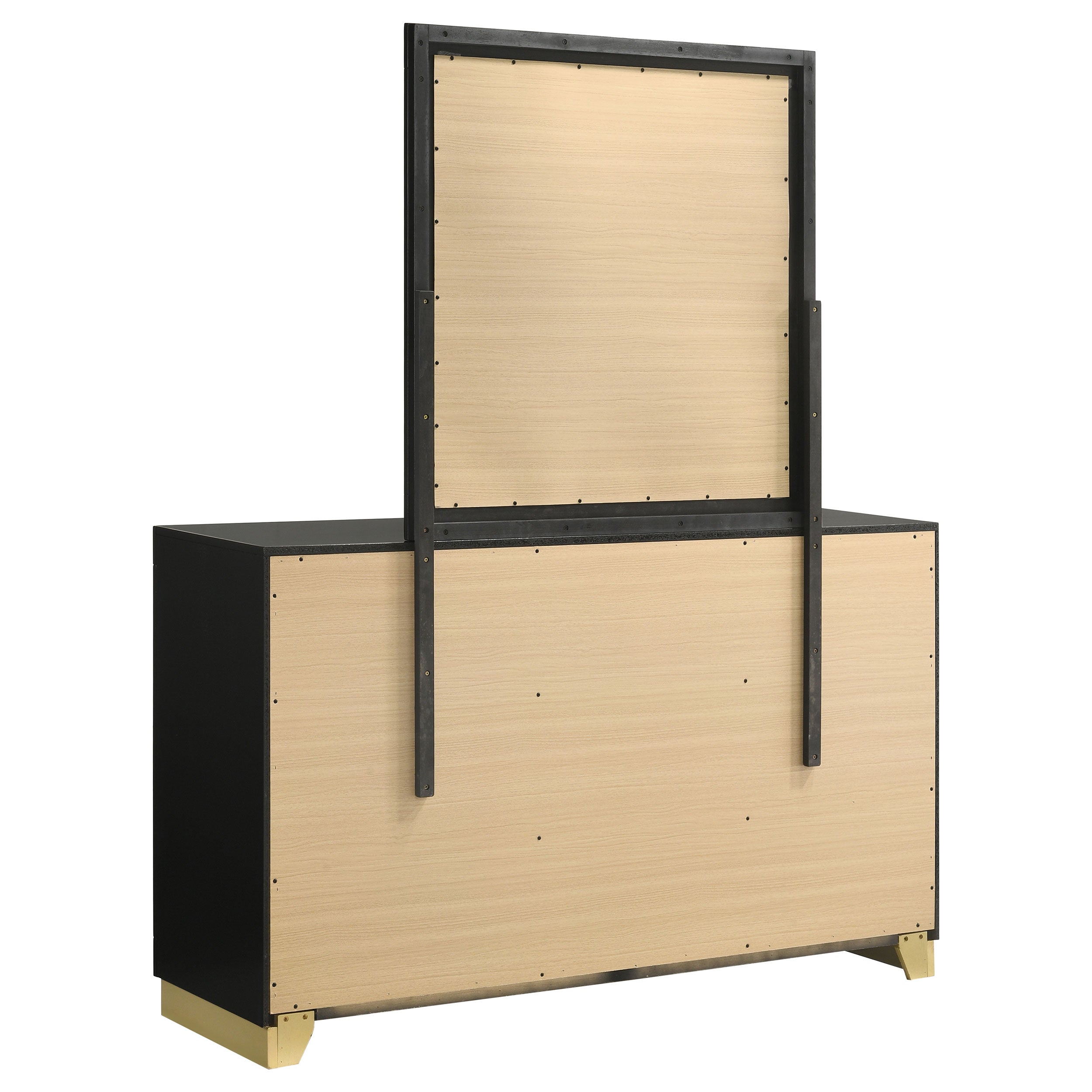 Caraway Dresser with Mirror - Ideal Furniture (Fresno,CA)
