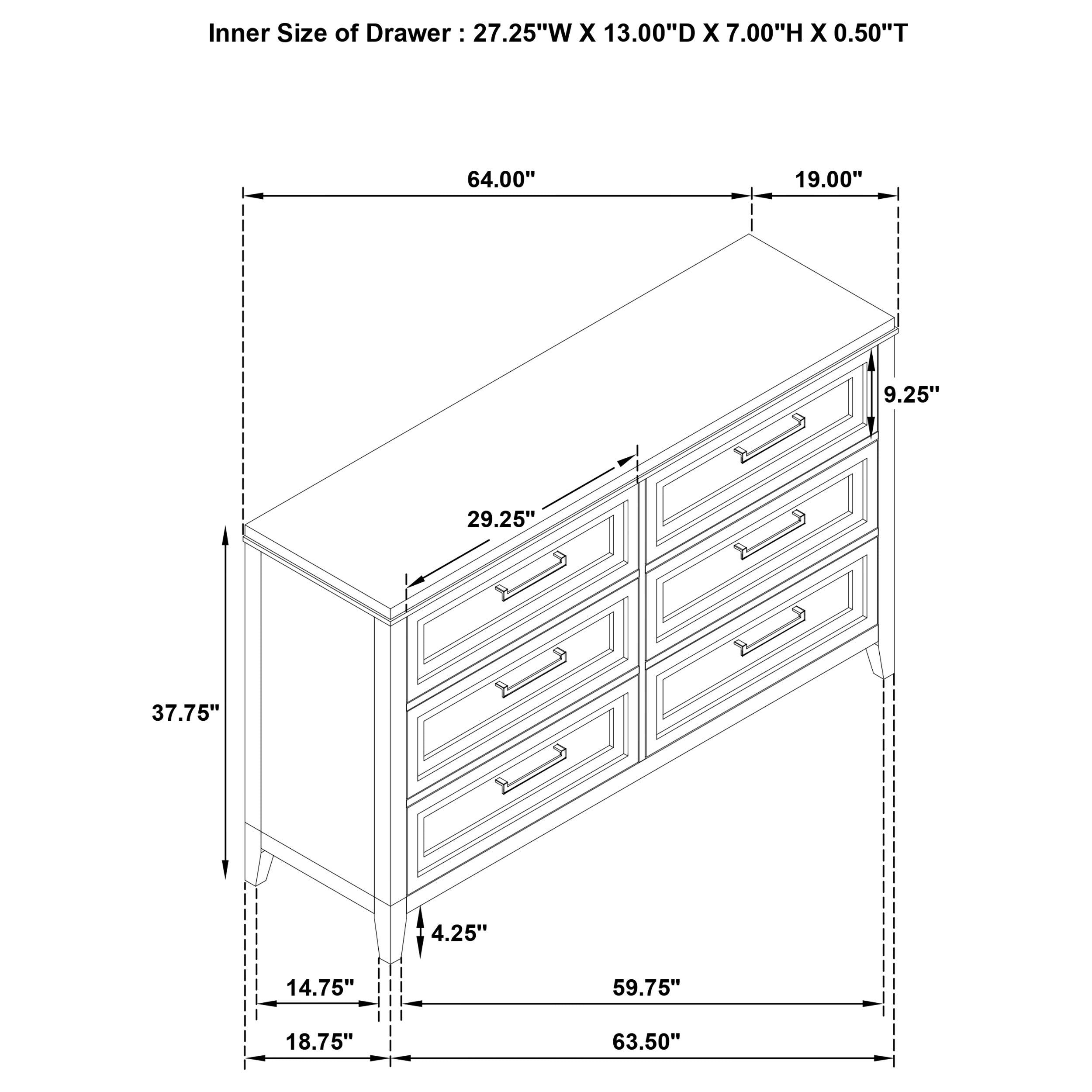 Marielle 4 Pc Bedroom Set - Ideal Furniture (Fresno,CA)