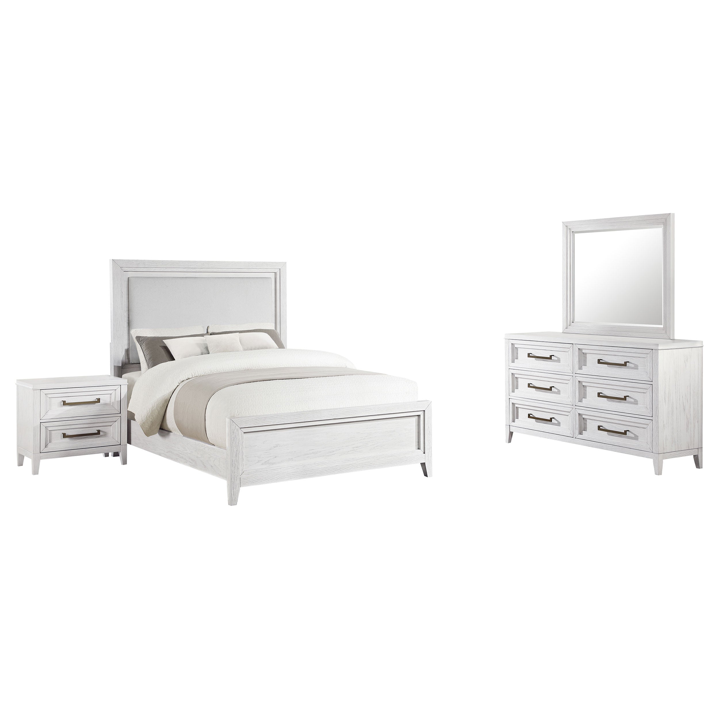 Marielle 4 Pc Bedroom Set - Ideal Furniture (Fresno,CA)
