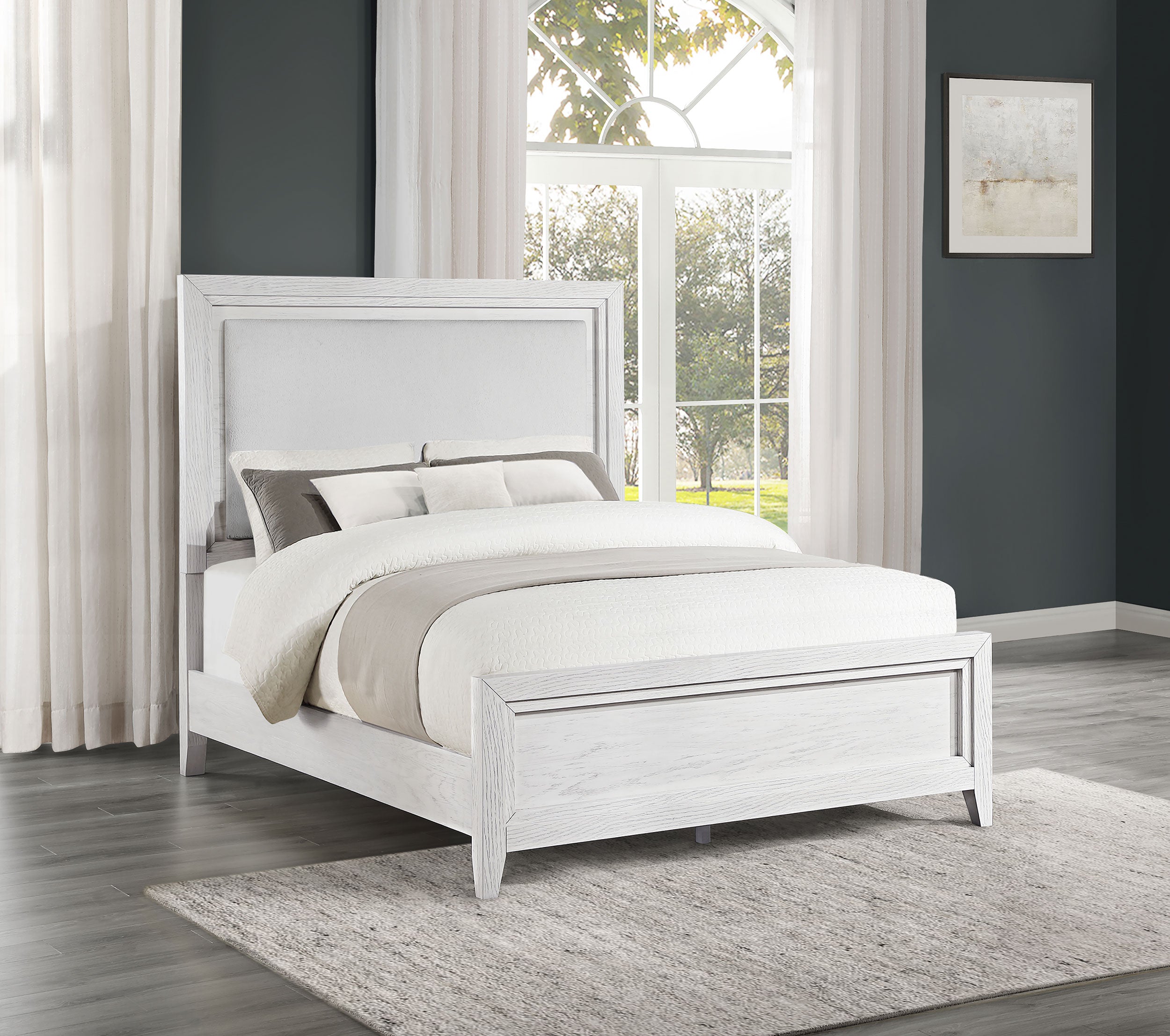 Marielle Panel Bed - Ideal Furniture (Fresno,CA)