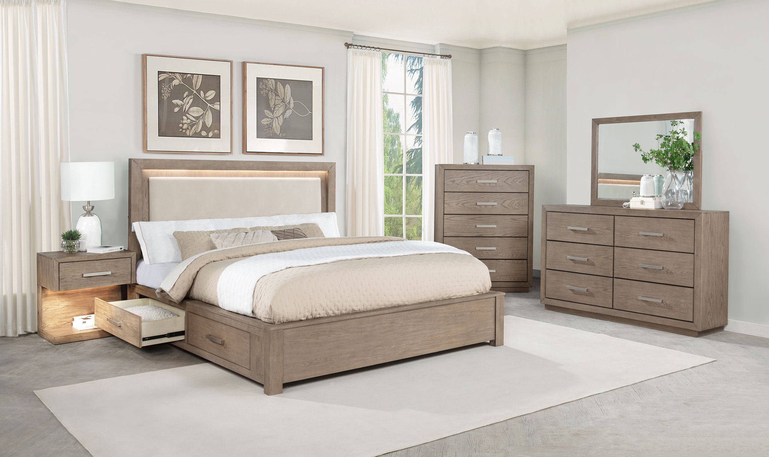 Kenora Bedroom Set - Ideal Furniture (Fresno,CA)