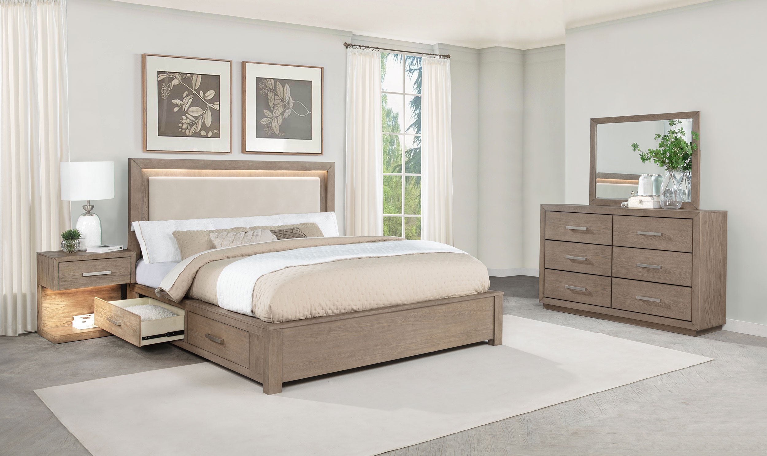 Kenora Bedroom Set - Ideal Furniture (Fresno,CA)