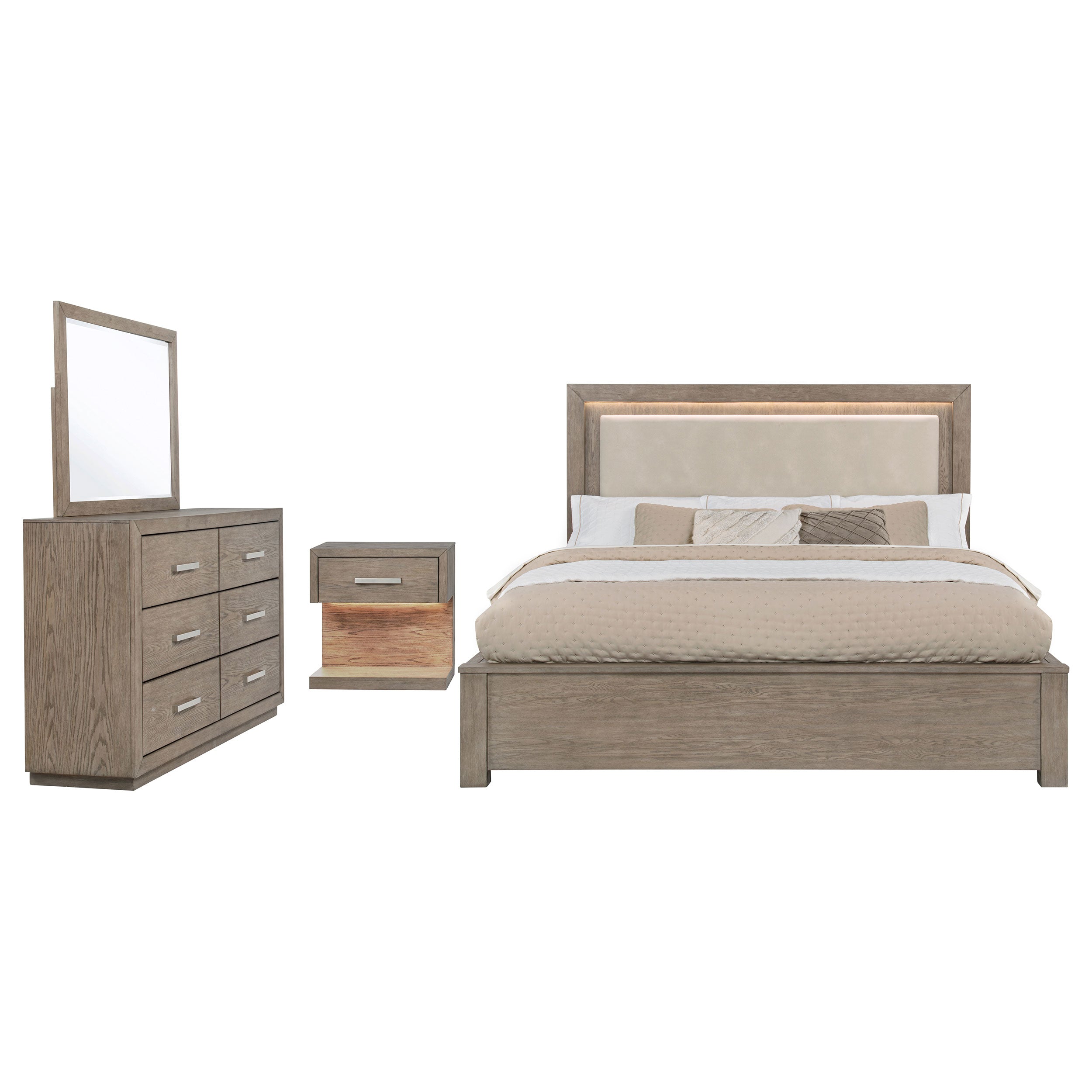 Kenora Bedroom Set - Ideal Furniture (Fresno,CA)