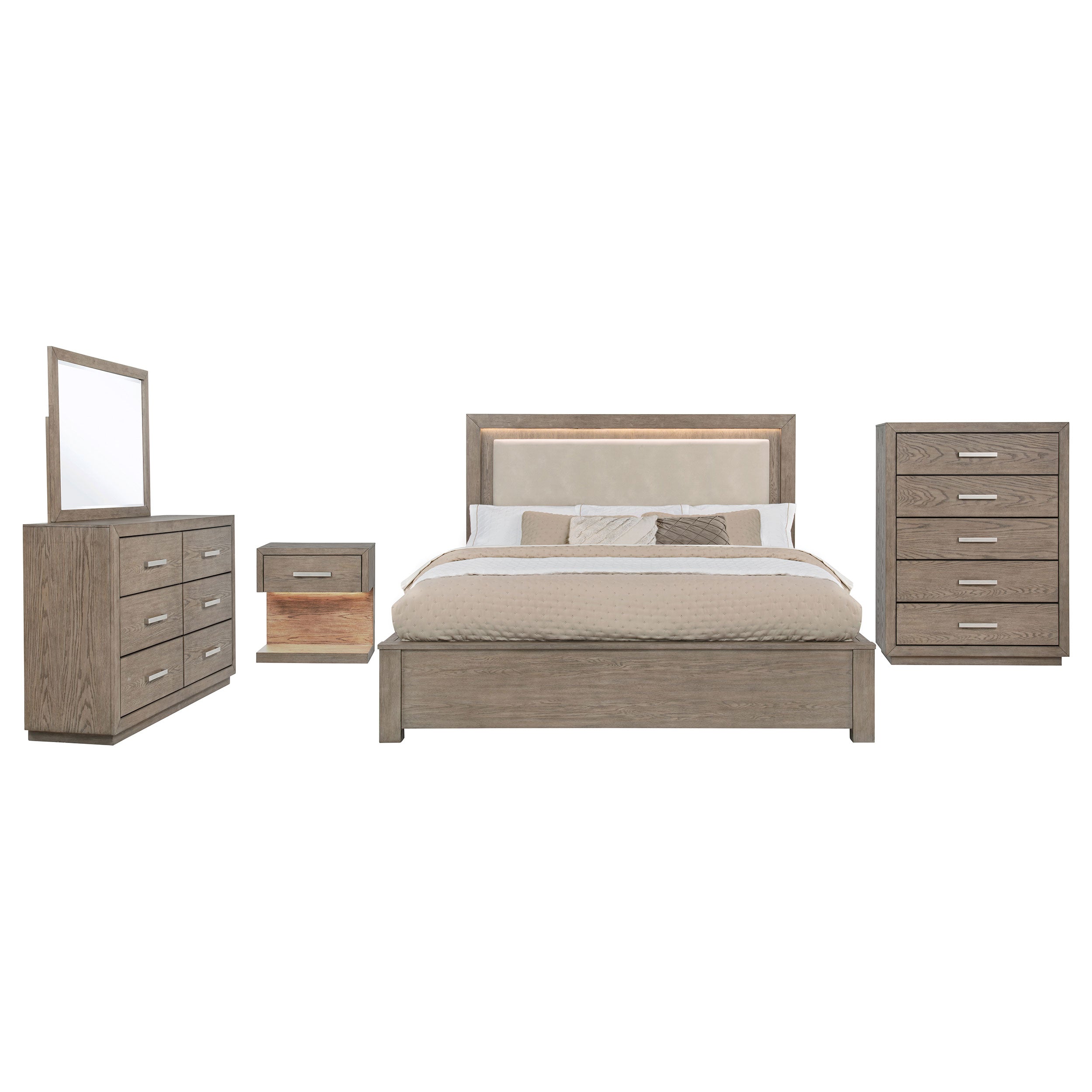 Kenora Bedroom Set - Ideal Furniture (Fresno,CA)