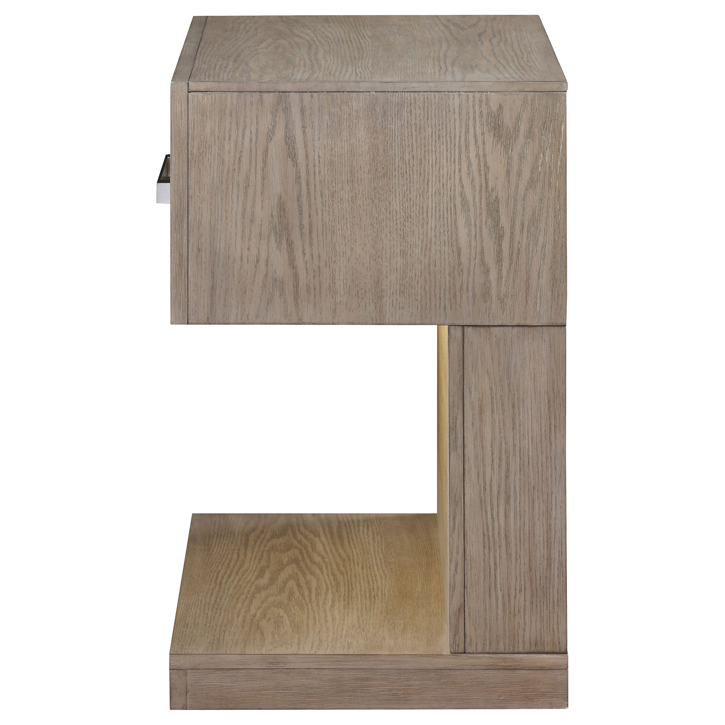 Kenora Nightstand with LED Lighting - Ideal Furniture (Fresno,CA)