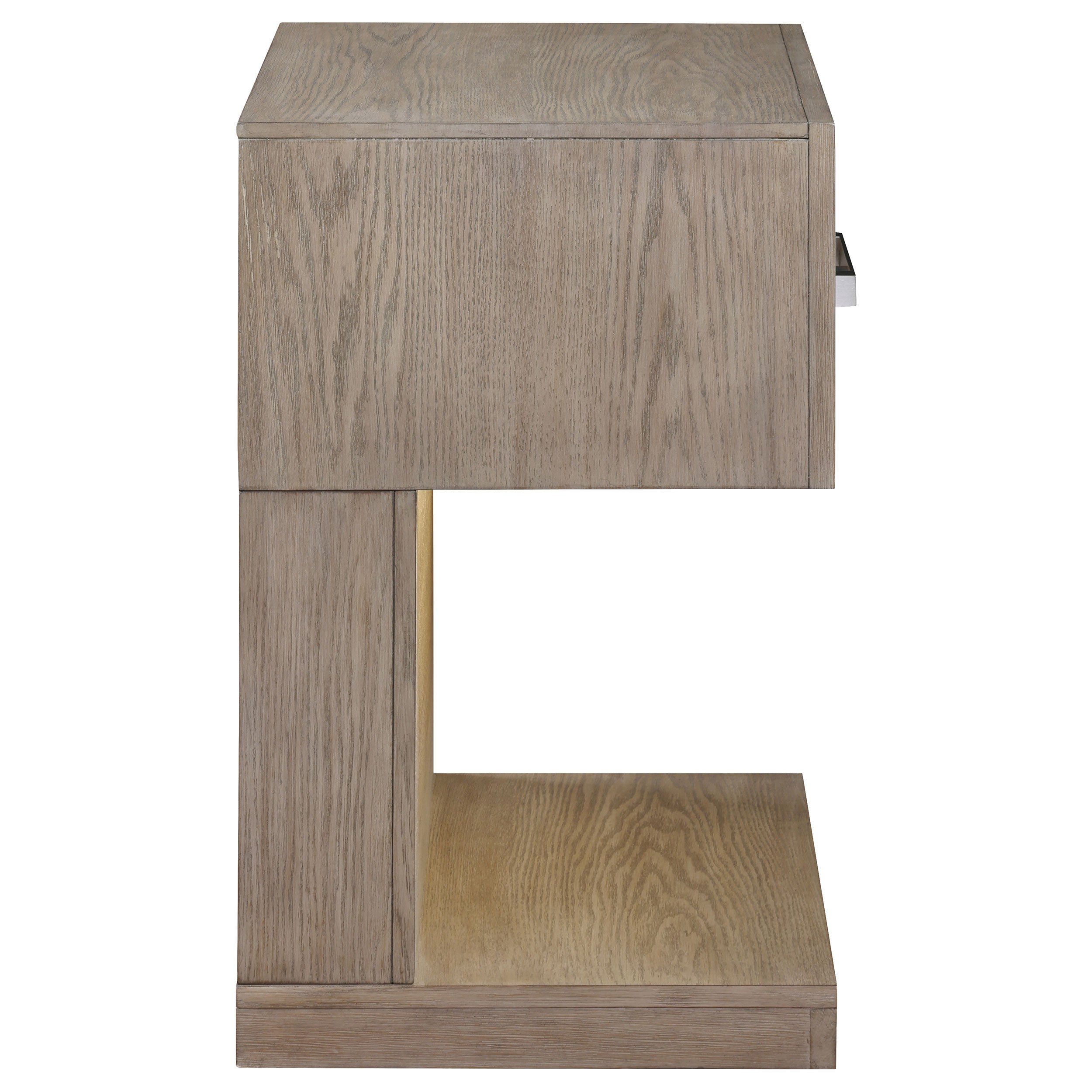 Kenora Nightstand with LED Lighting - Ideal Furniture (Fresno,CA)