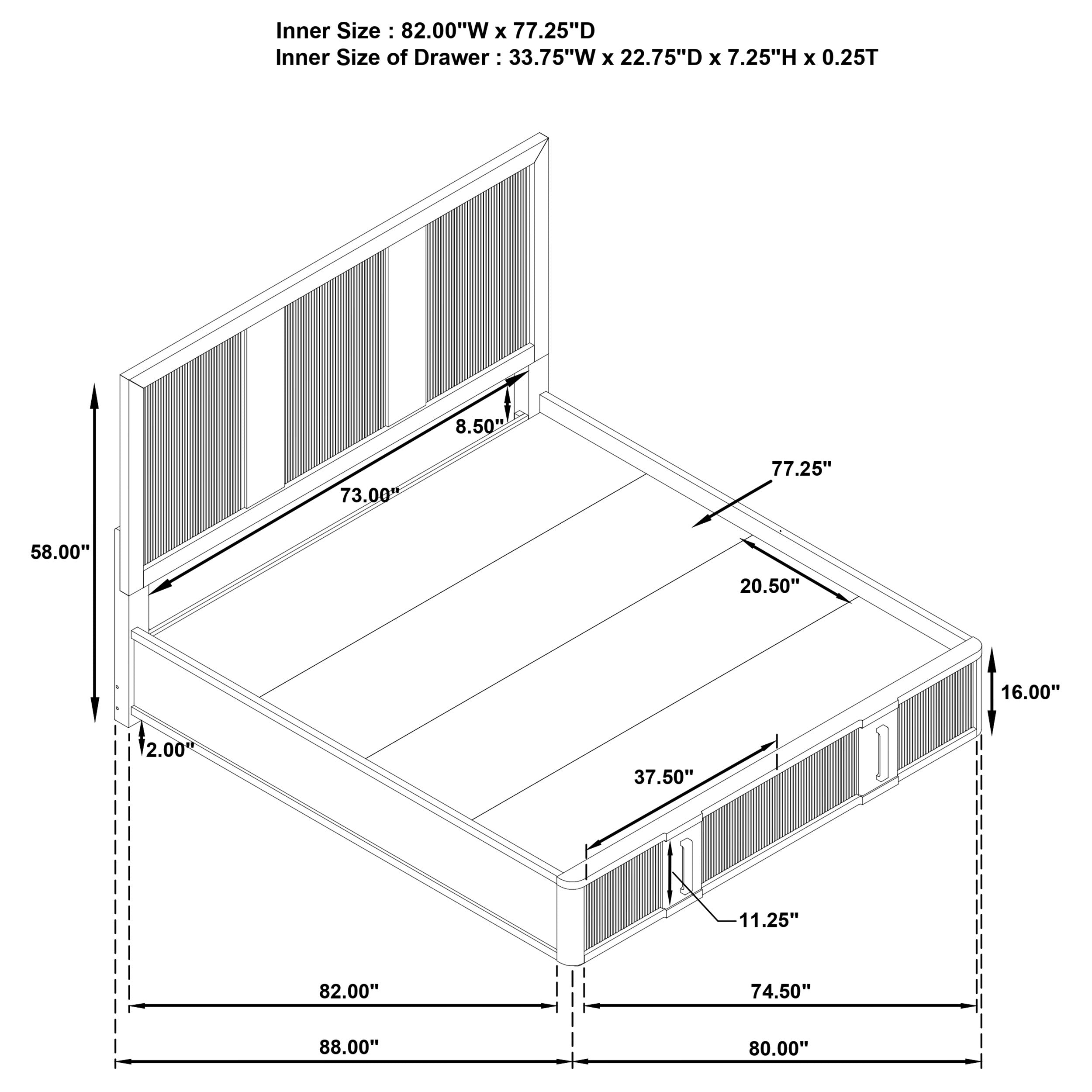 Terrace Bedroom Set - Ideal Furniture (Fresno,CA)