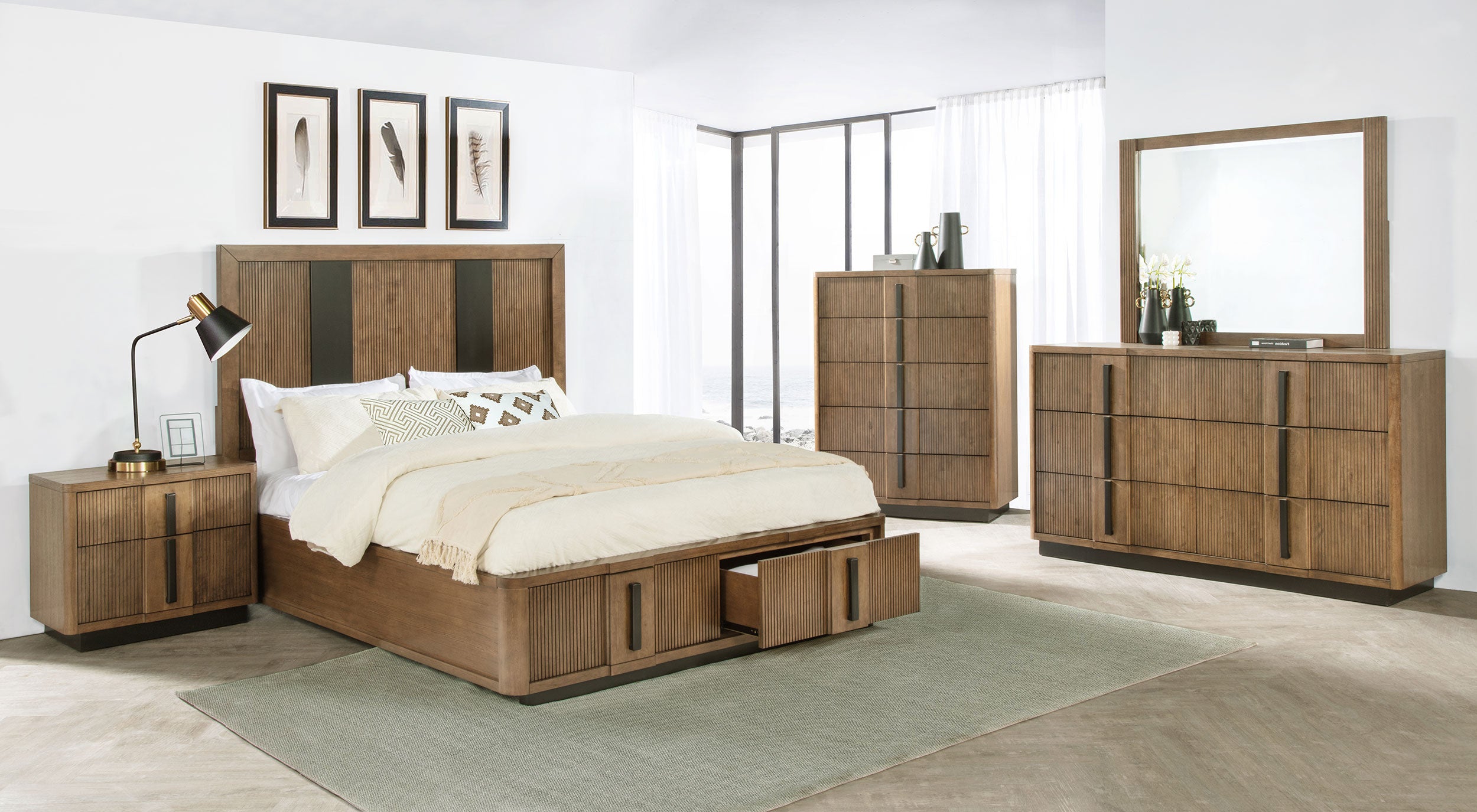 Terrace Bedroom Set - Ideal Furniture (Fresno,CA)