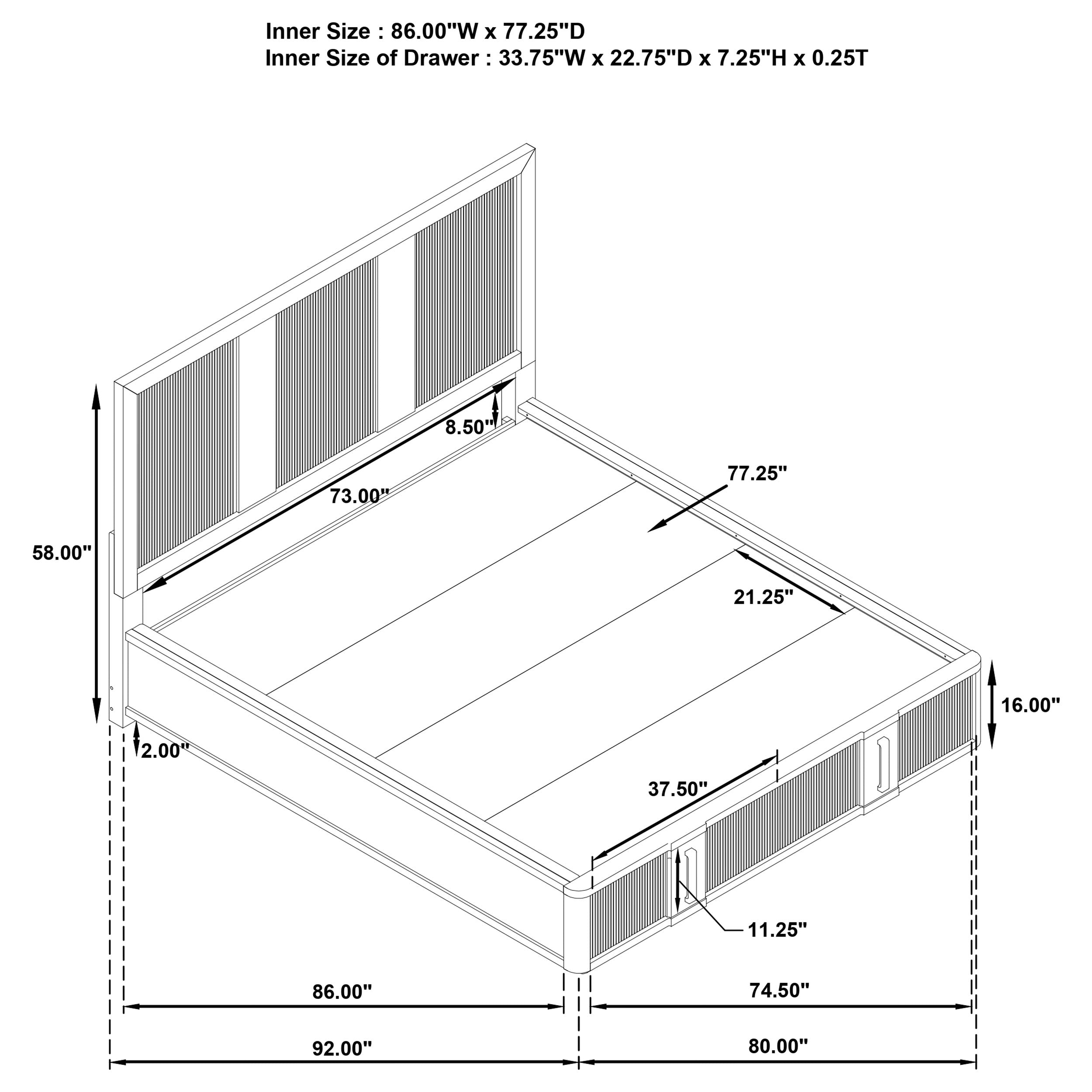 Terrace Bedroom Set - Ideal Furniture (Fresno,CA)