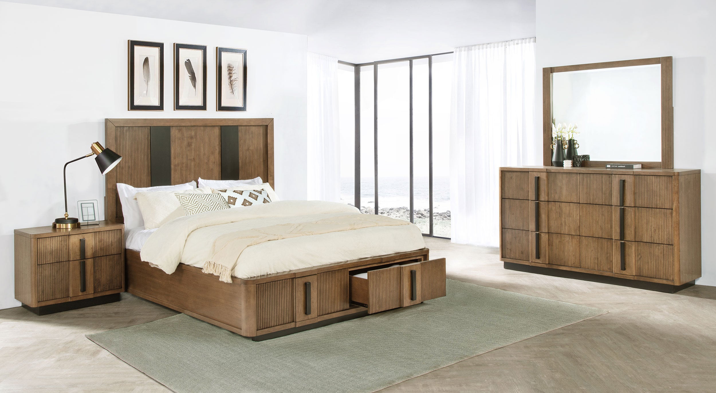 Terrace Bedroom Set - Ideal Furniture (Fresno,CA)