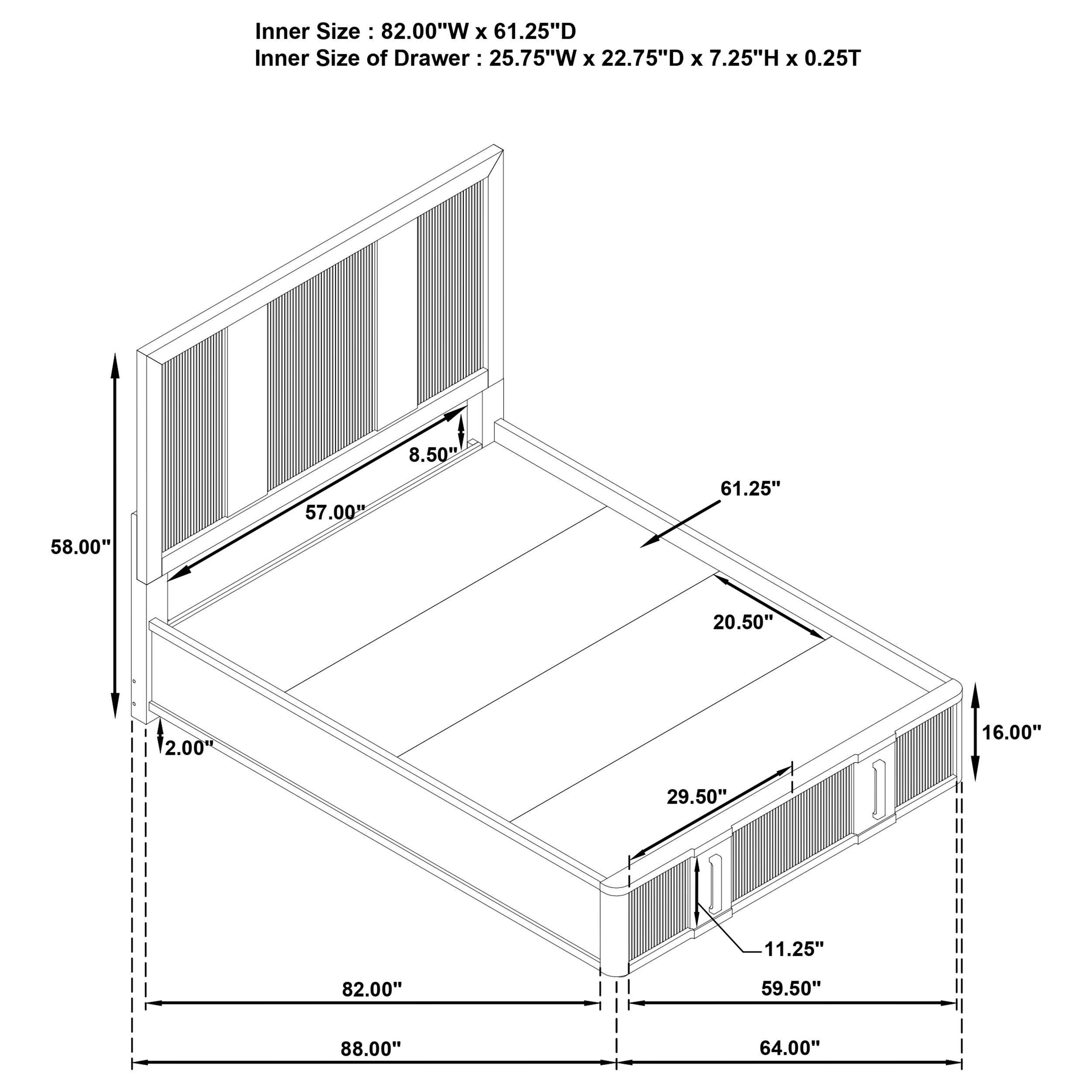 Terrace Bedroom Set - Ideal Furniture (Fresno,CA)