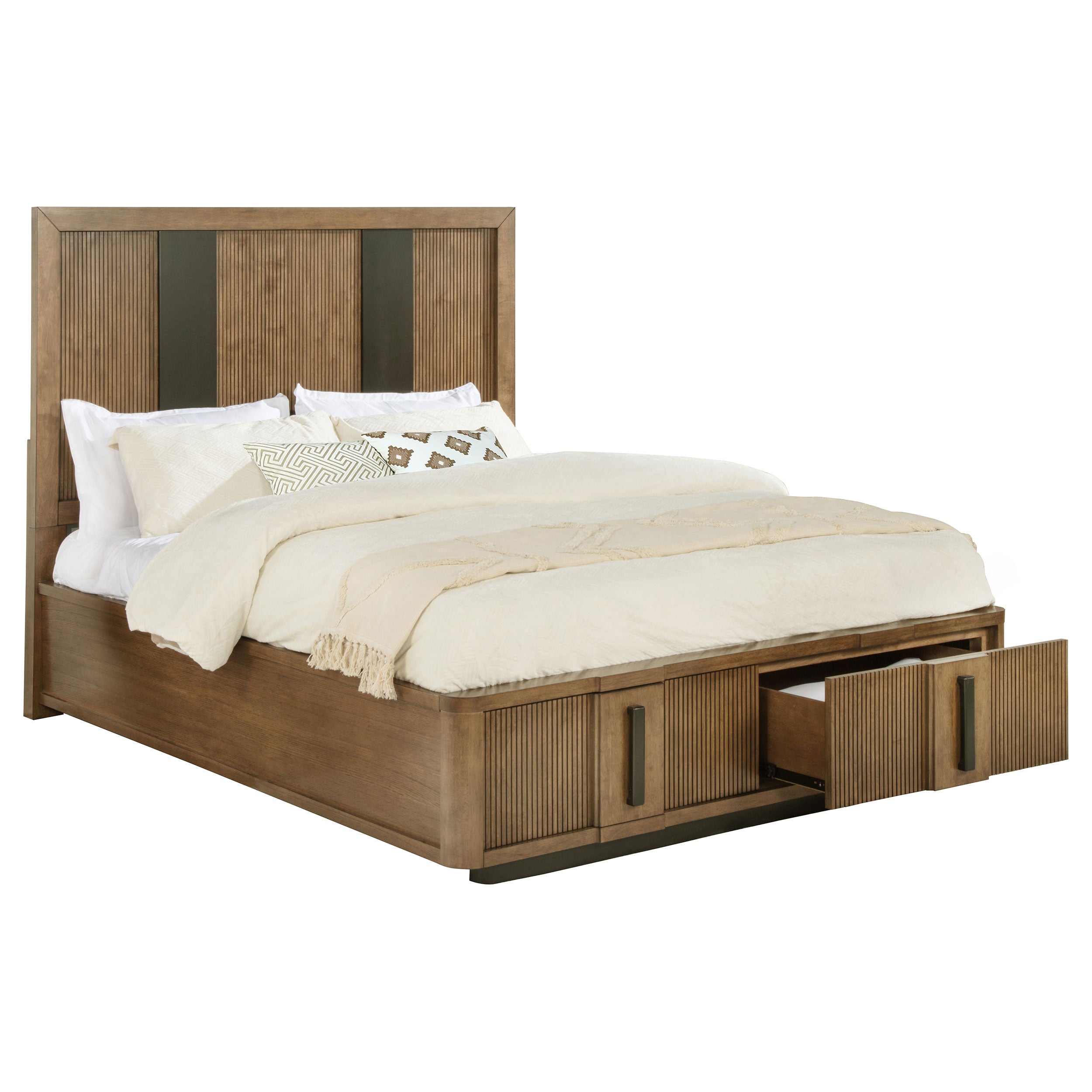 Terrace Panel Platform Storage Bed - Ideal Furniture (Fresno,CA)