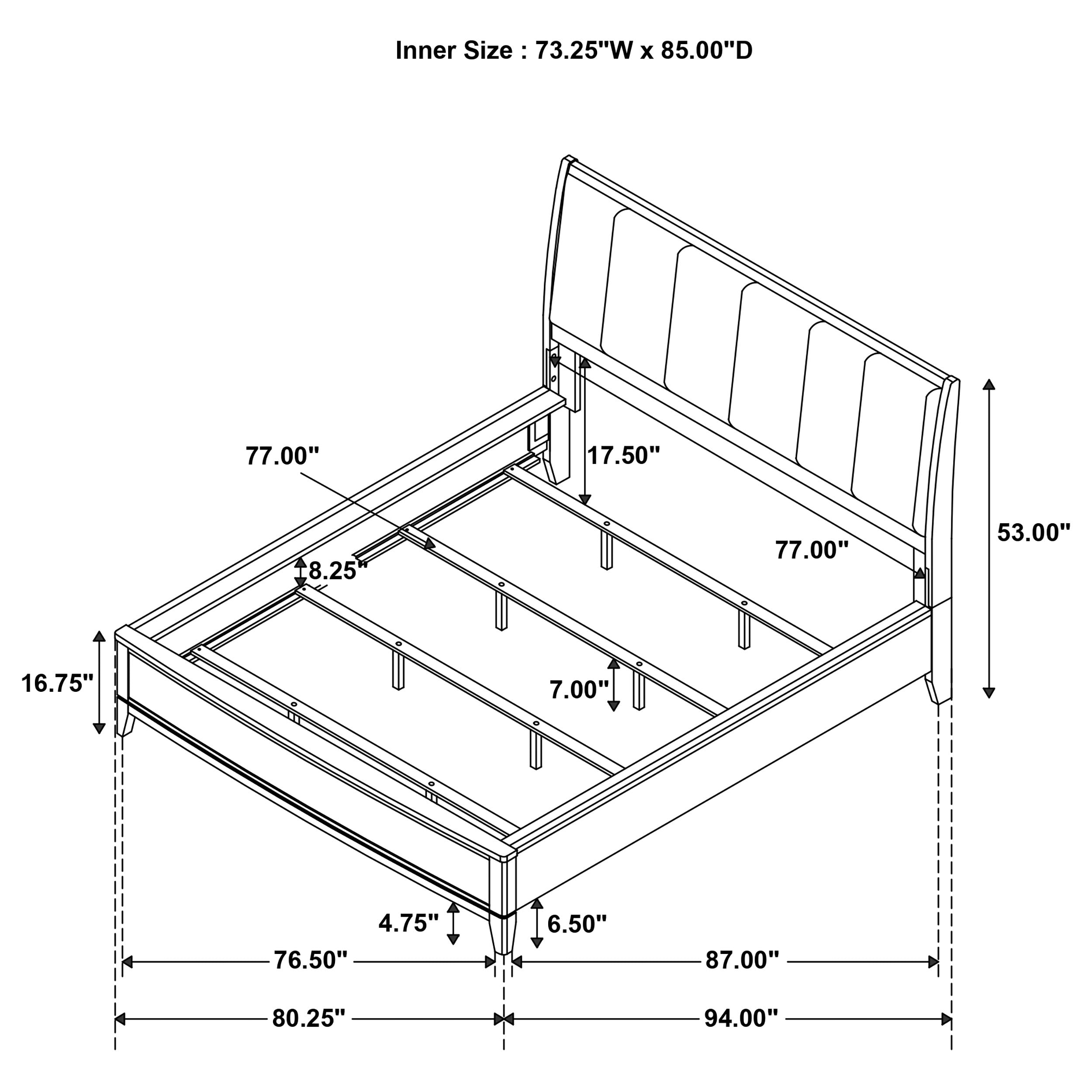 Granada Bedroom Set - Ideal Furniture (Fresno,CA)