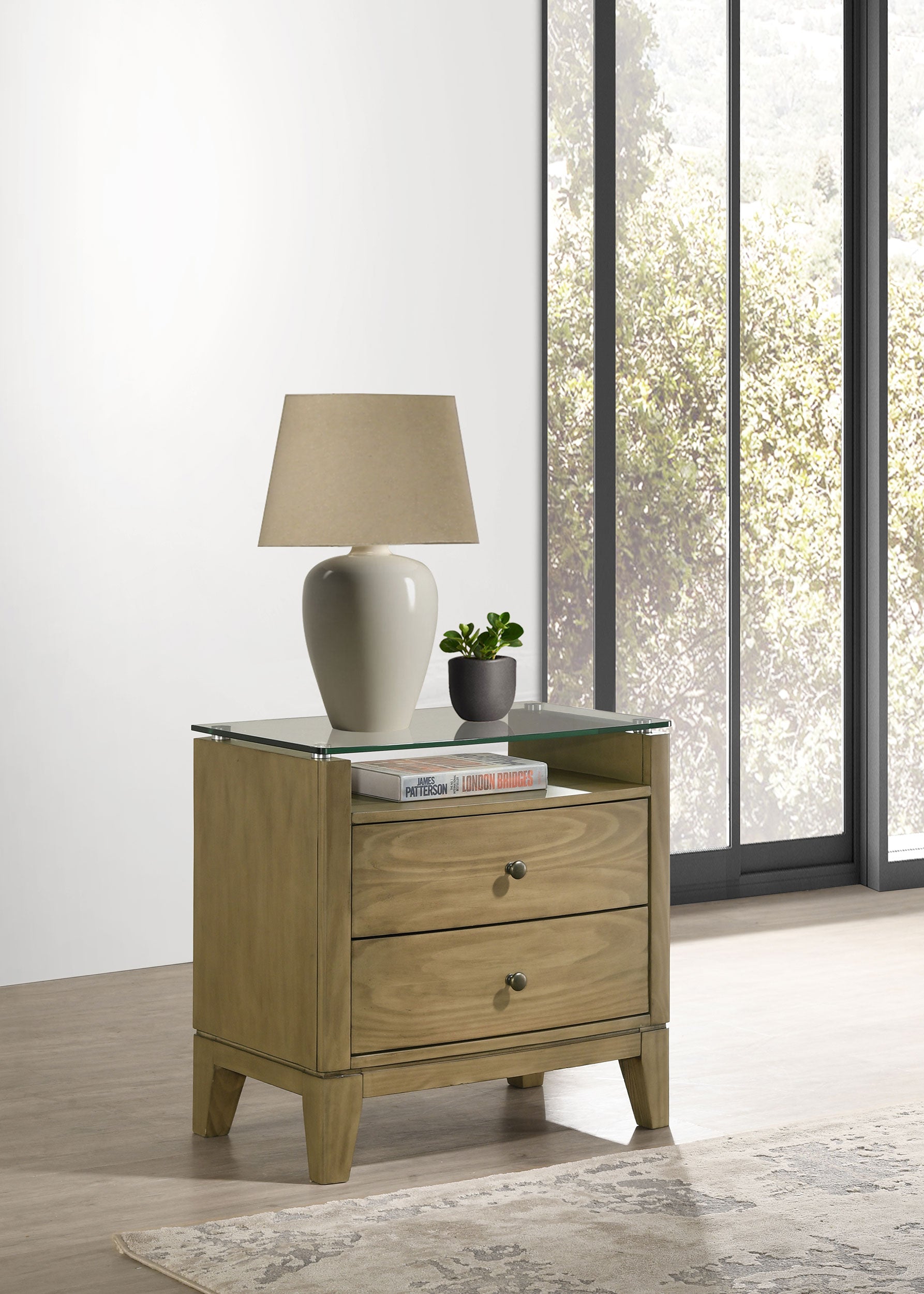 Granada Nightstand - Ideal Furniture (Fresno,CA)