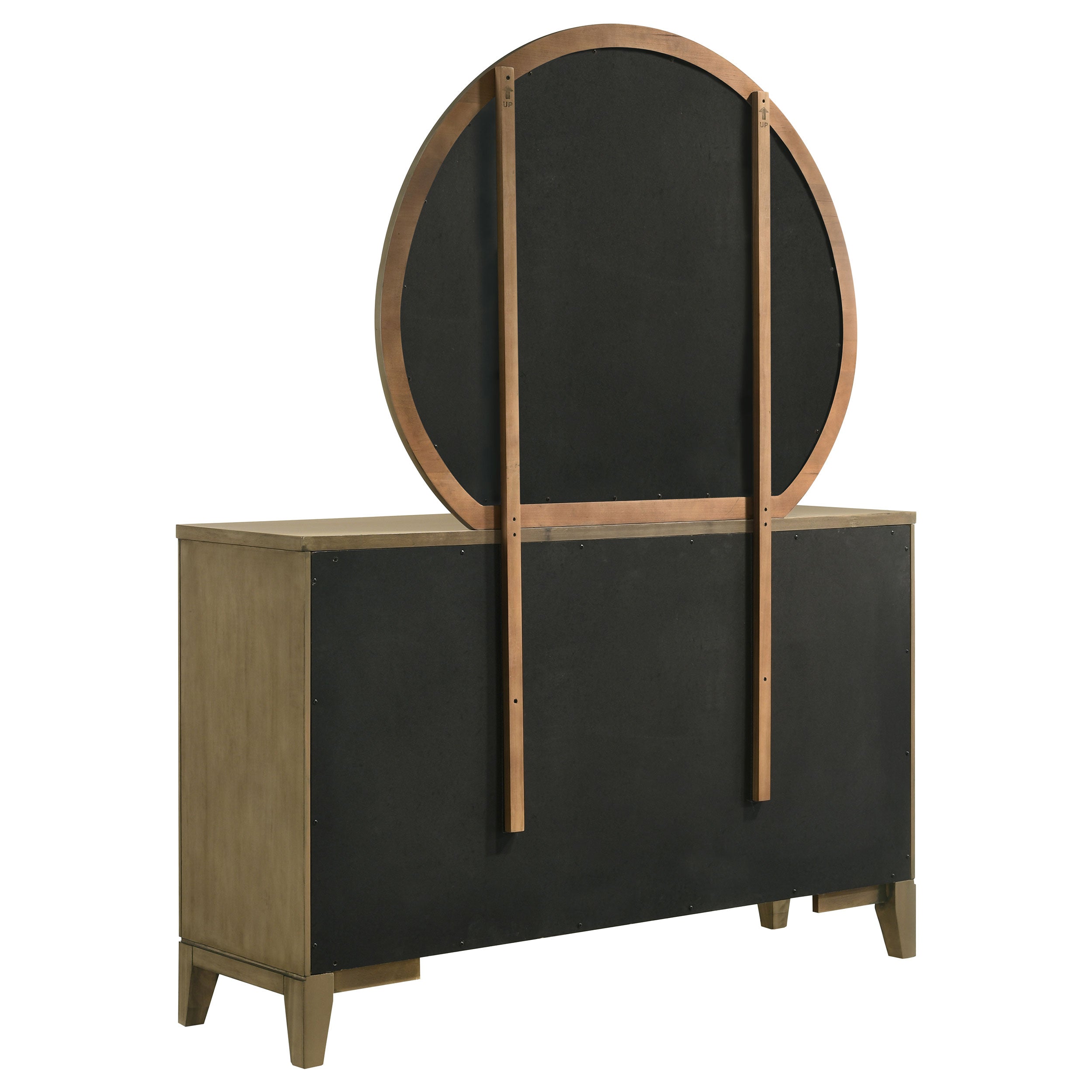 Granada Dresser with Mirror - Ideal Furniture (Fresno,CA)