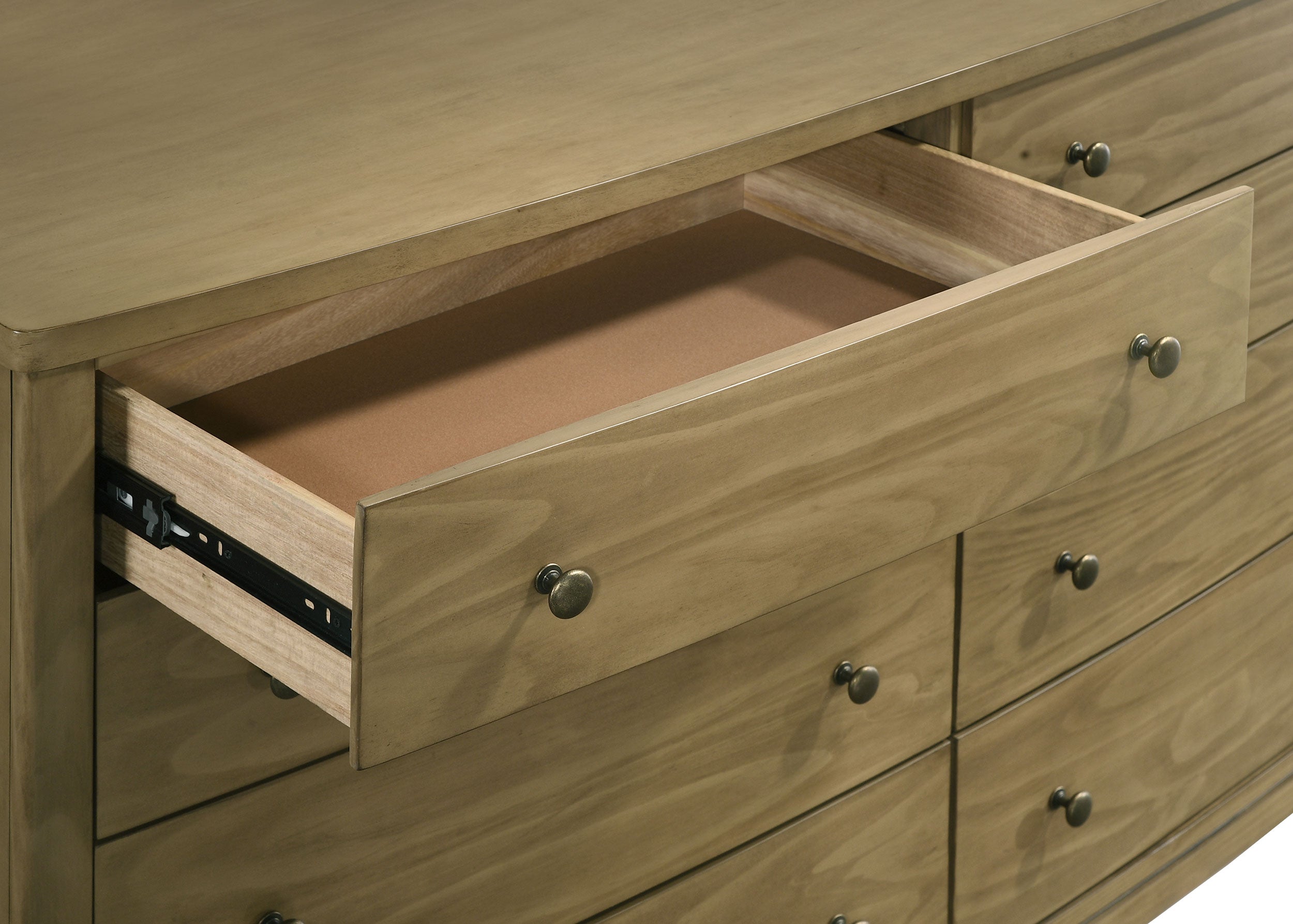 Granada Dresser with Mirror - Ideal Furniture (Fresno,CA)