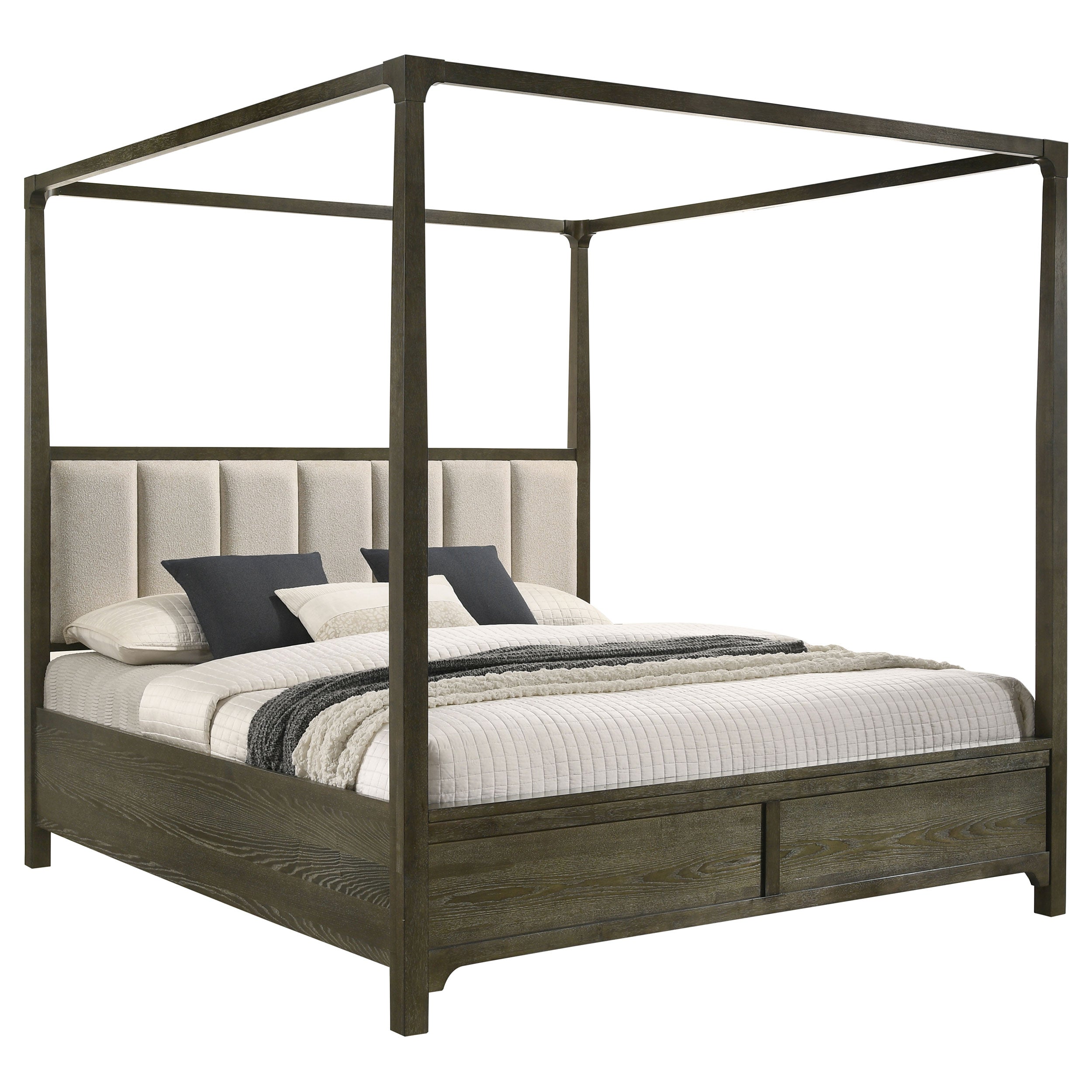 Gran Park Canopy Panel Bed - Ideal Furniture (Fresno,CA)