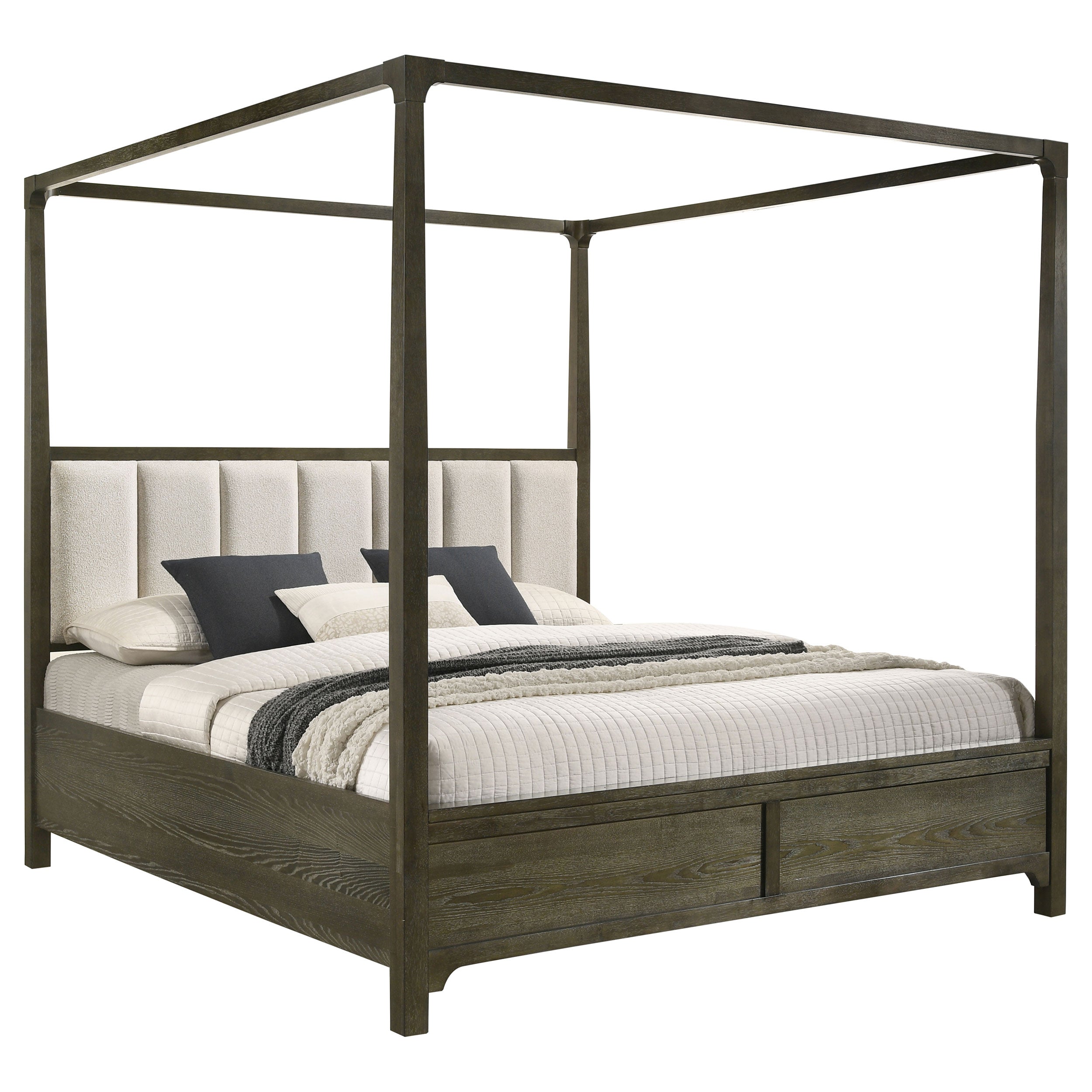 Gran Park Canopy Panel Bed - Ideal Furniture (Fresno,CA)