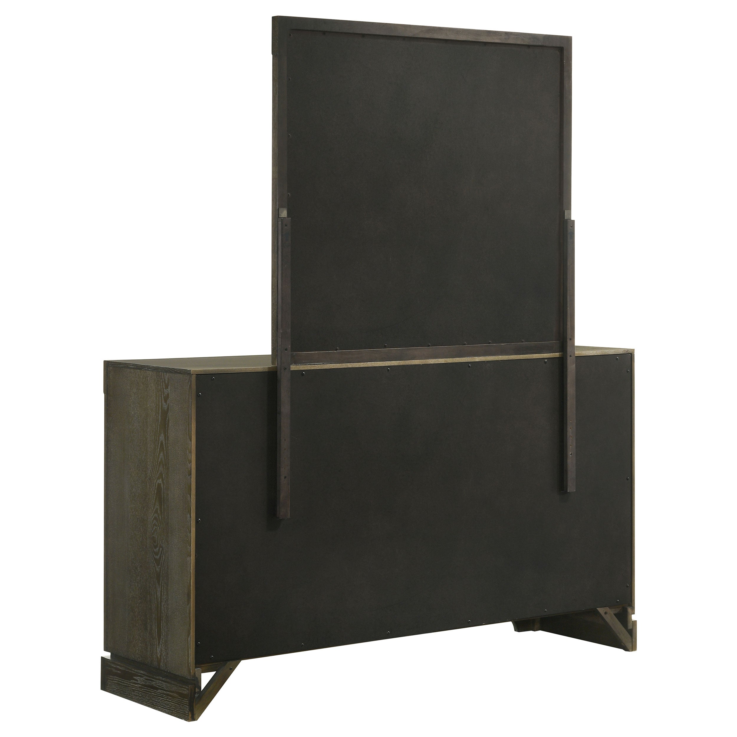 Gran Park Dresser with Mirror - Ideal Furniture (Fresno,CA)
