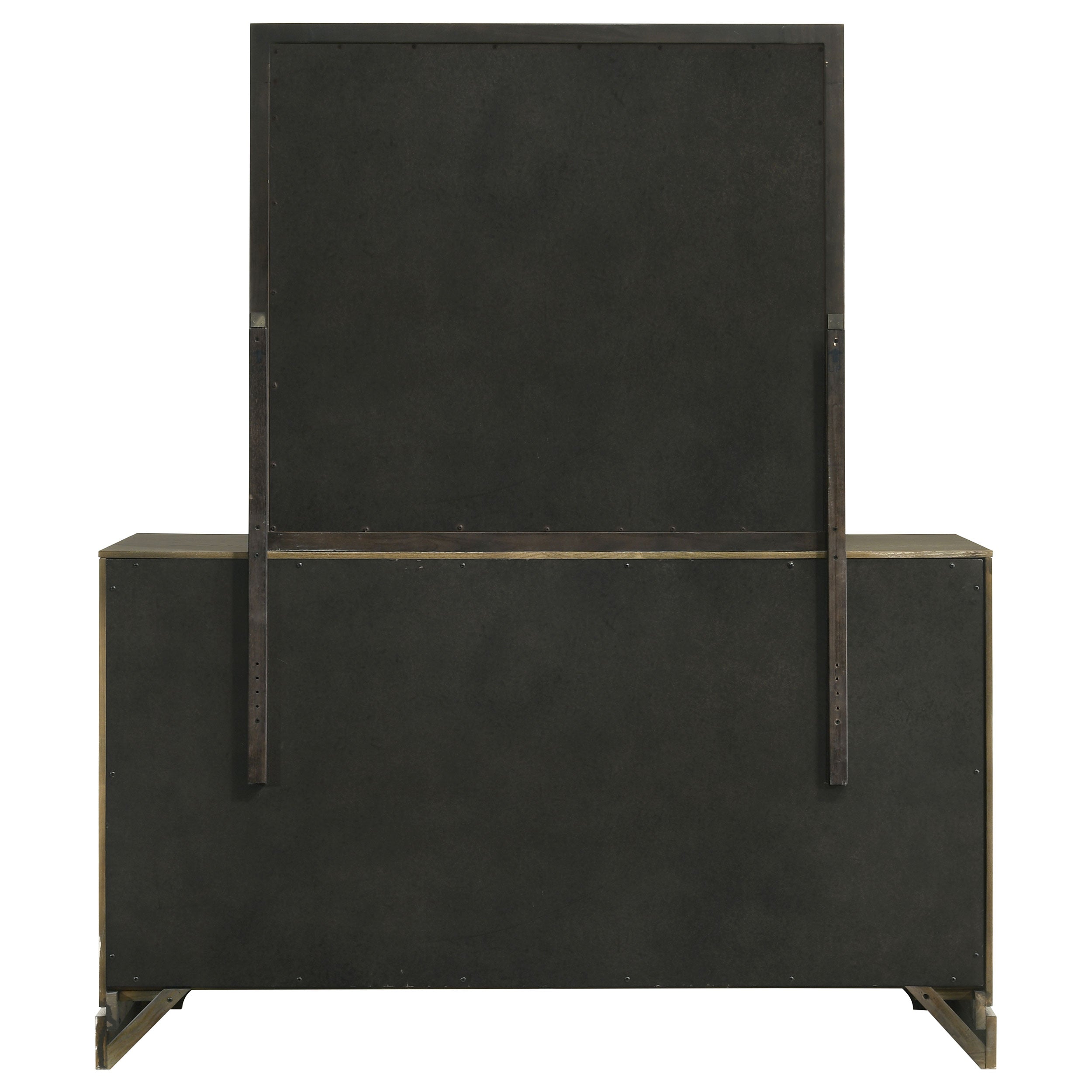 Gran Park Dresser with Mirror - Ideal Furniture (Fresno,CA)