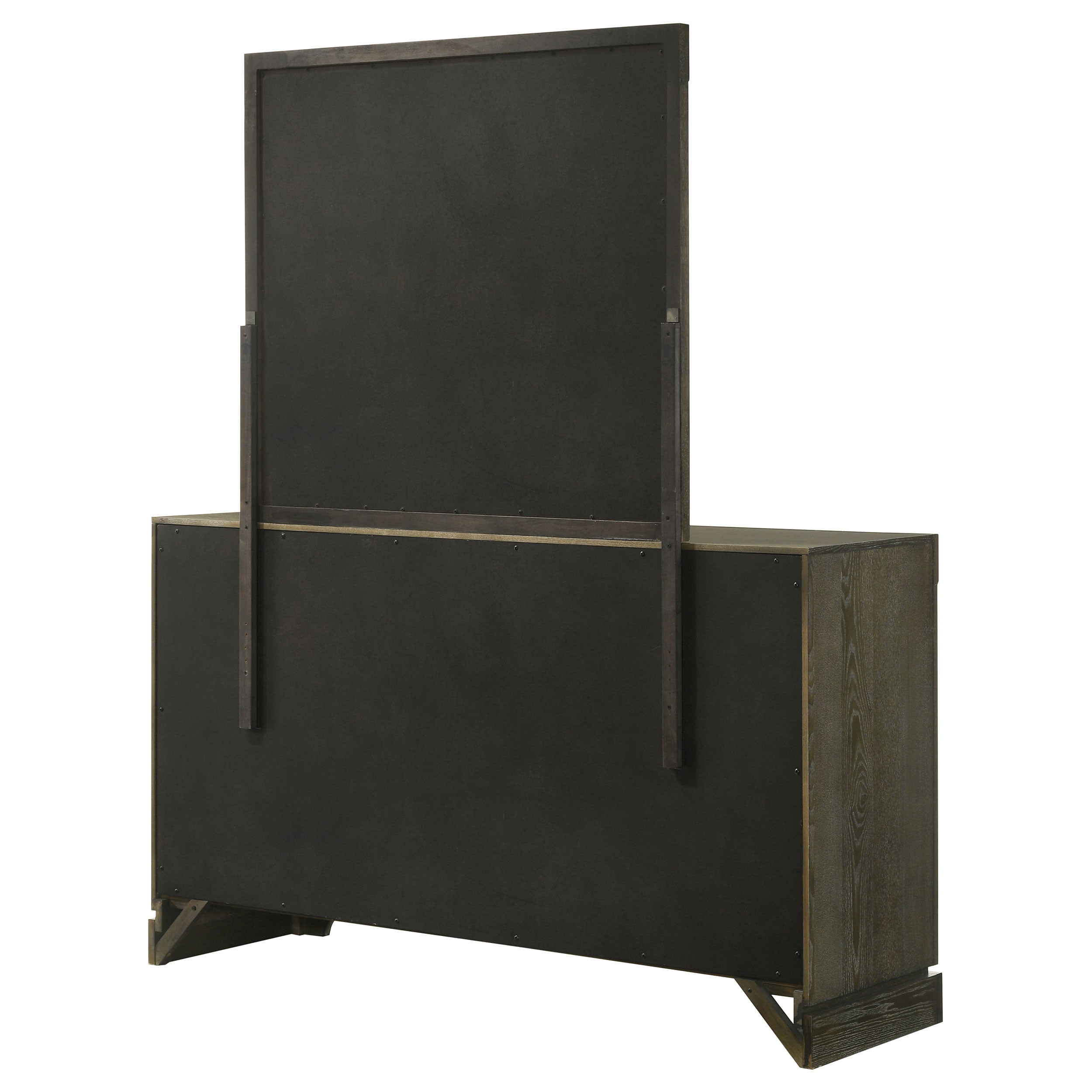 Gran Park Dresser with Mirror - Ideal Furniture (Fresno,CA)