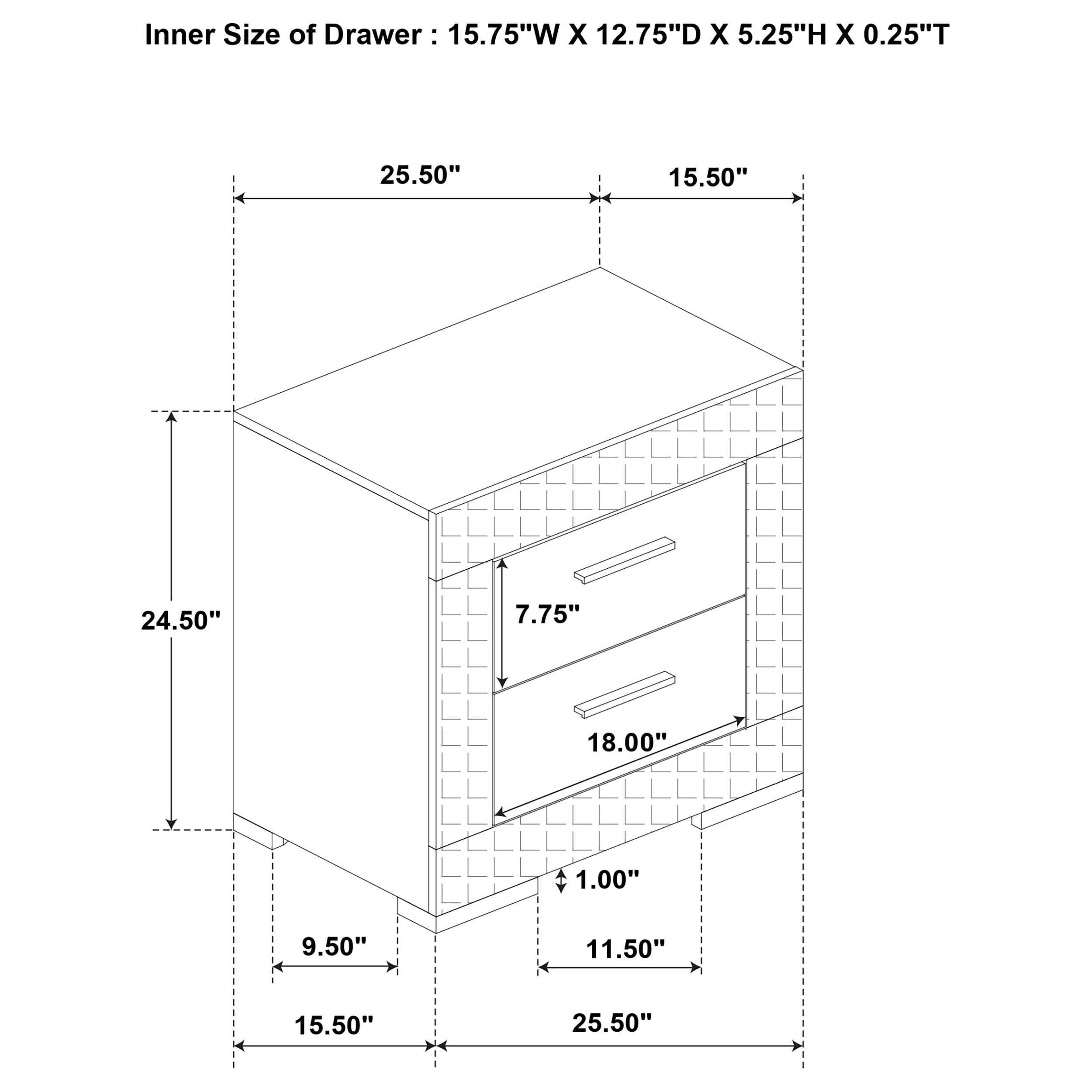 Ives Bedroom Set - Ideal Furniture (Fresno,CA)