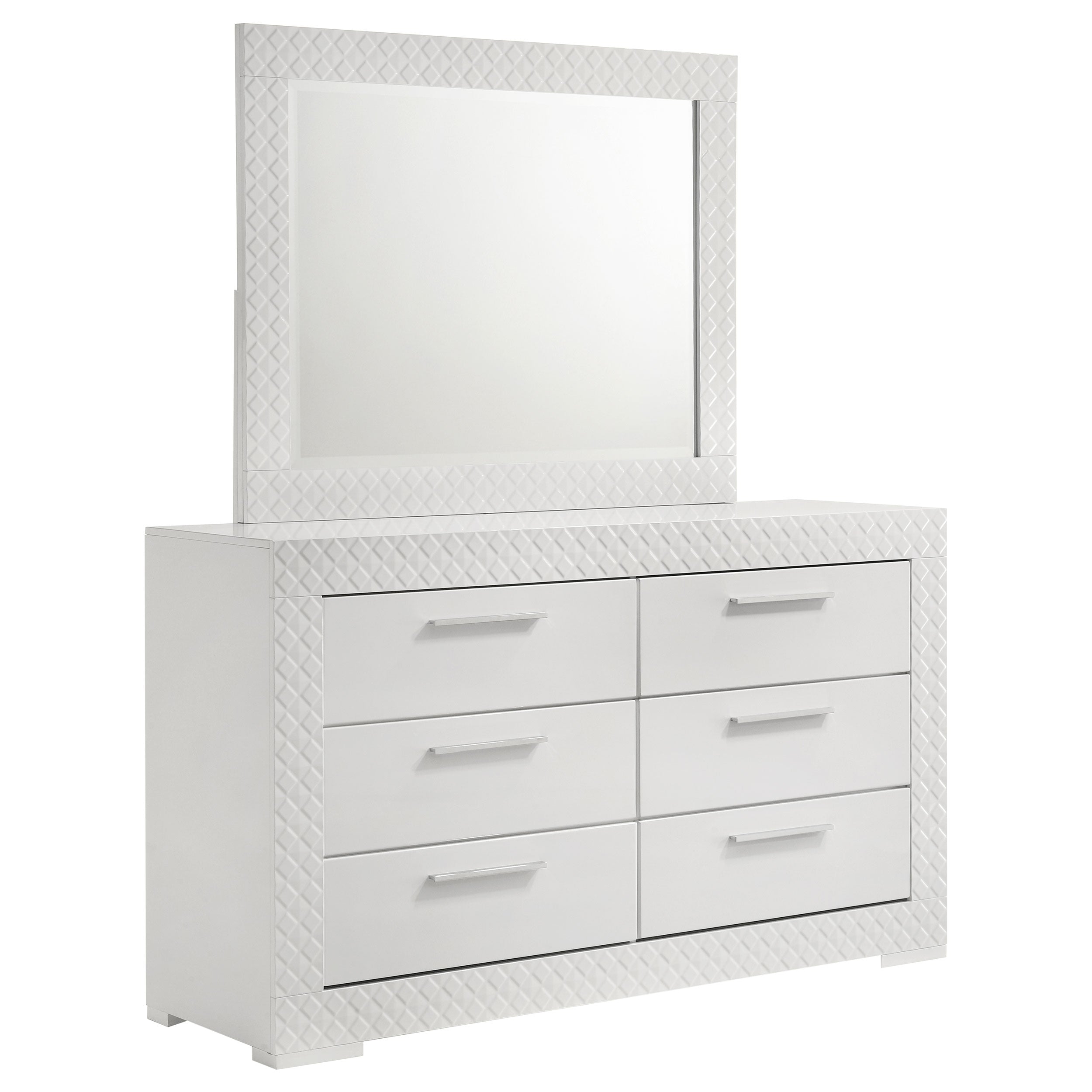 Ives Dresser with Mirror - Ideal Furniture (Fresno,CA)