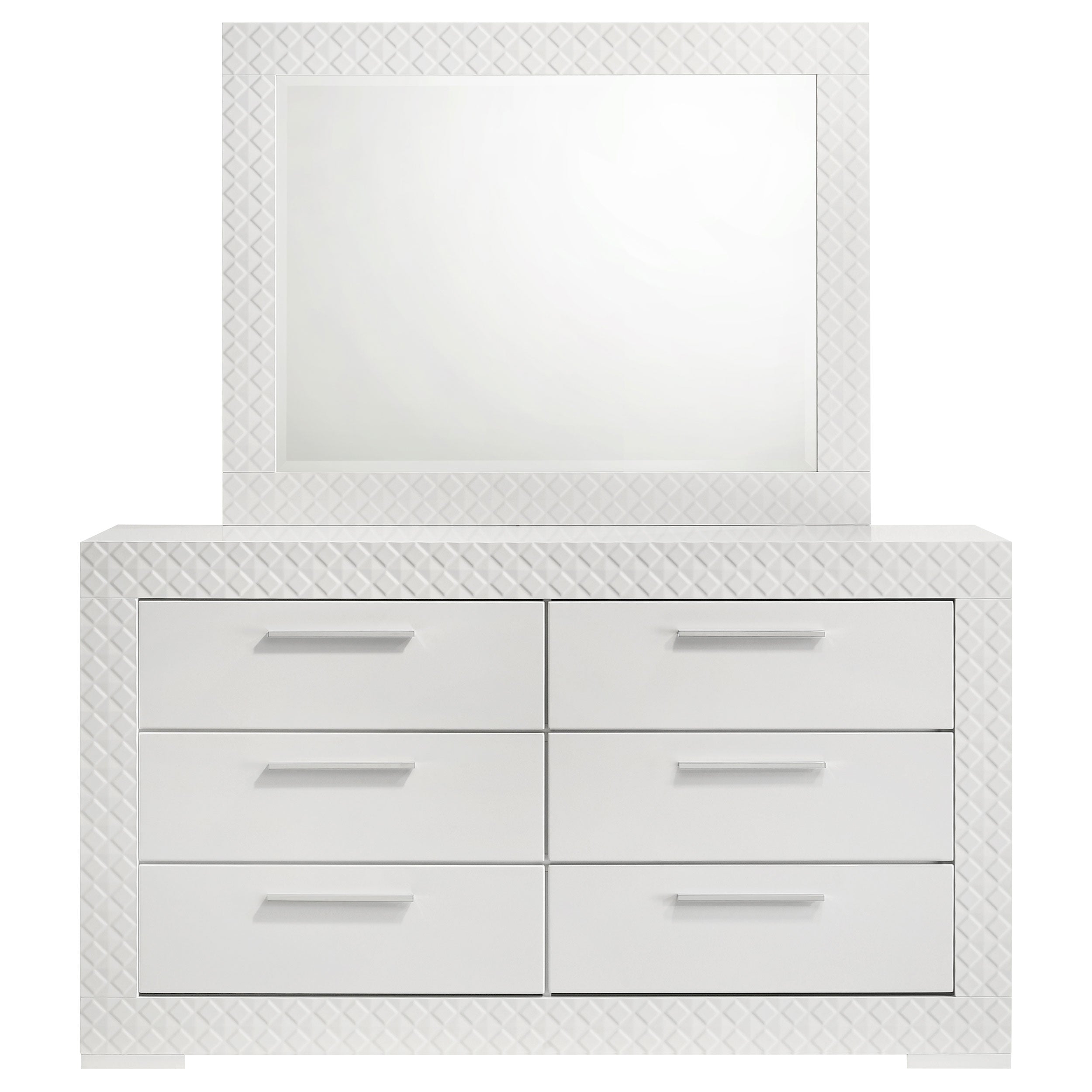 Ives Dresser with Mirror - Ideal Furniture (Fresno,CA)