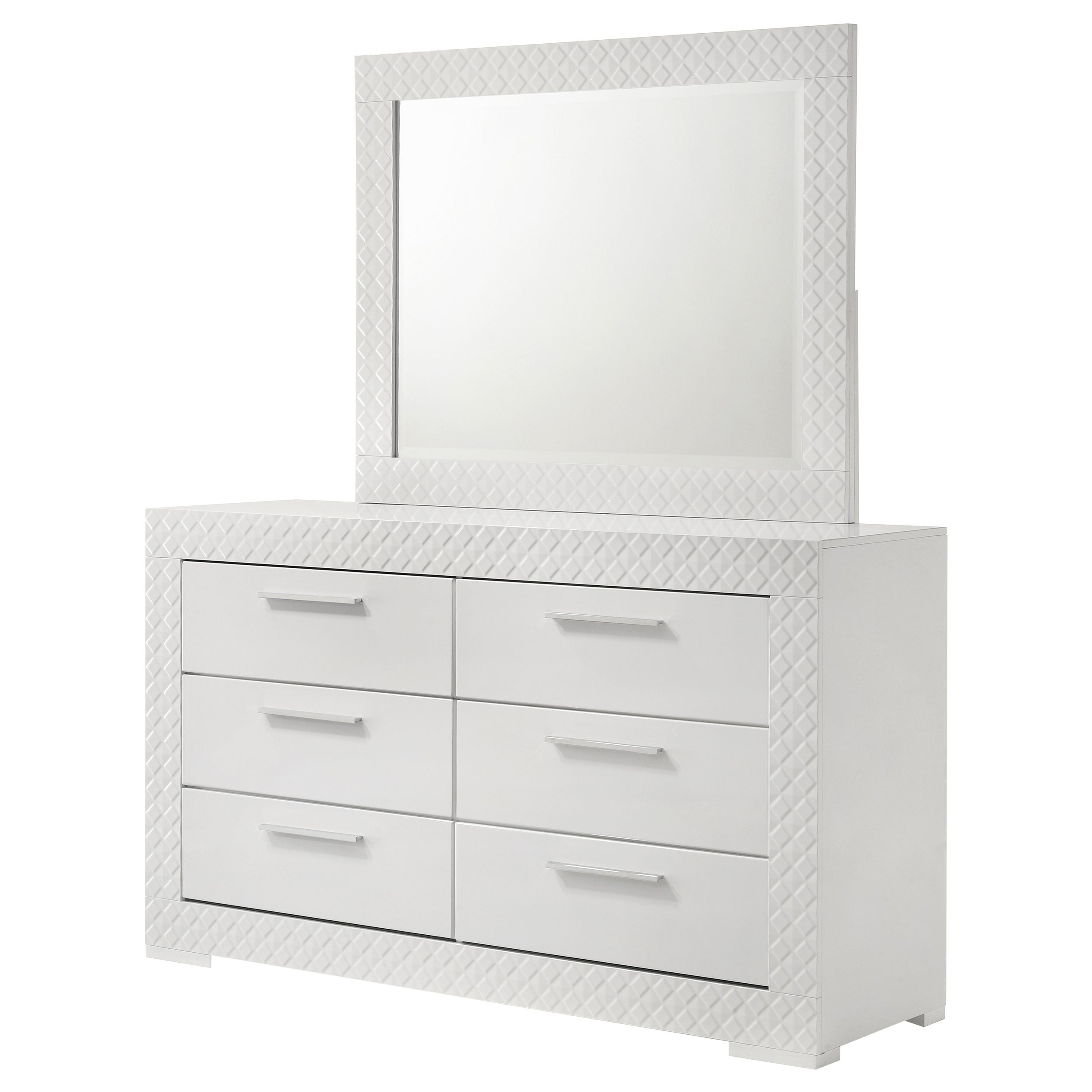 Ives Dresser with Mirror - Ideal Furniture (Fresno,CA)