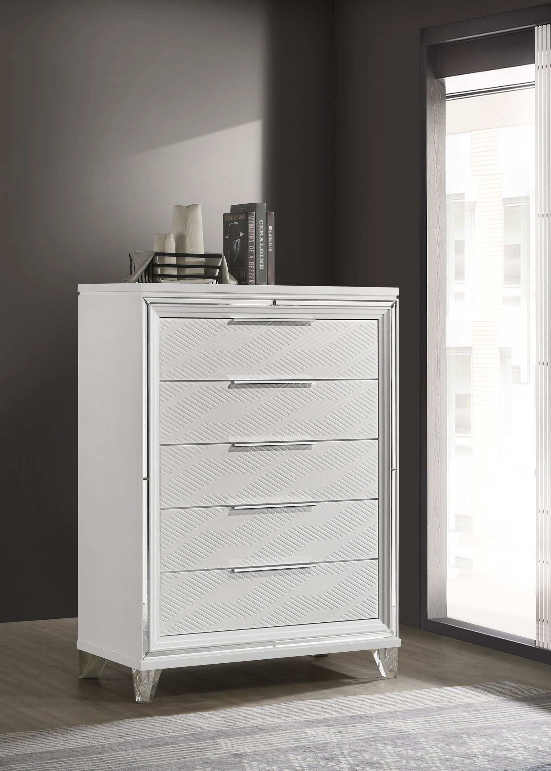 Marmore Chest of Drawers - Ideal Furniture (Fresno,CA)