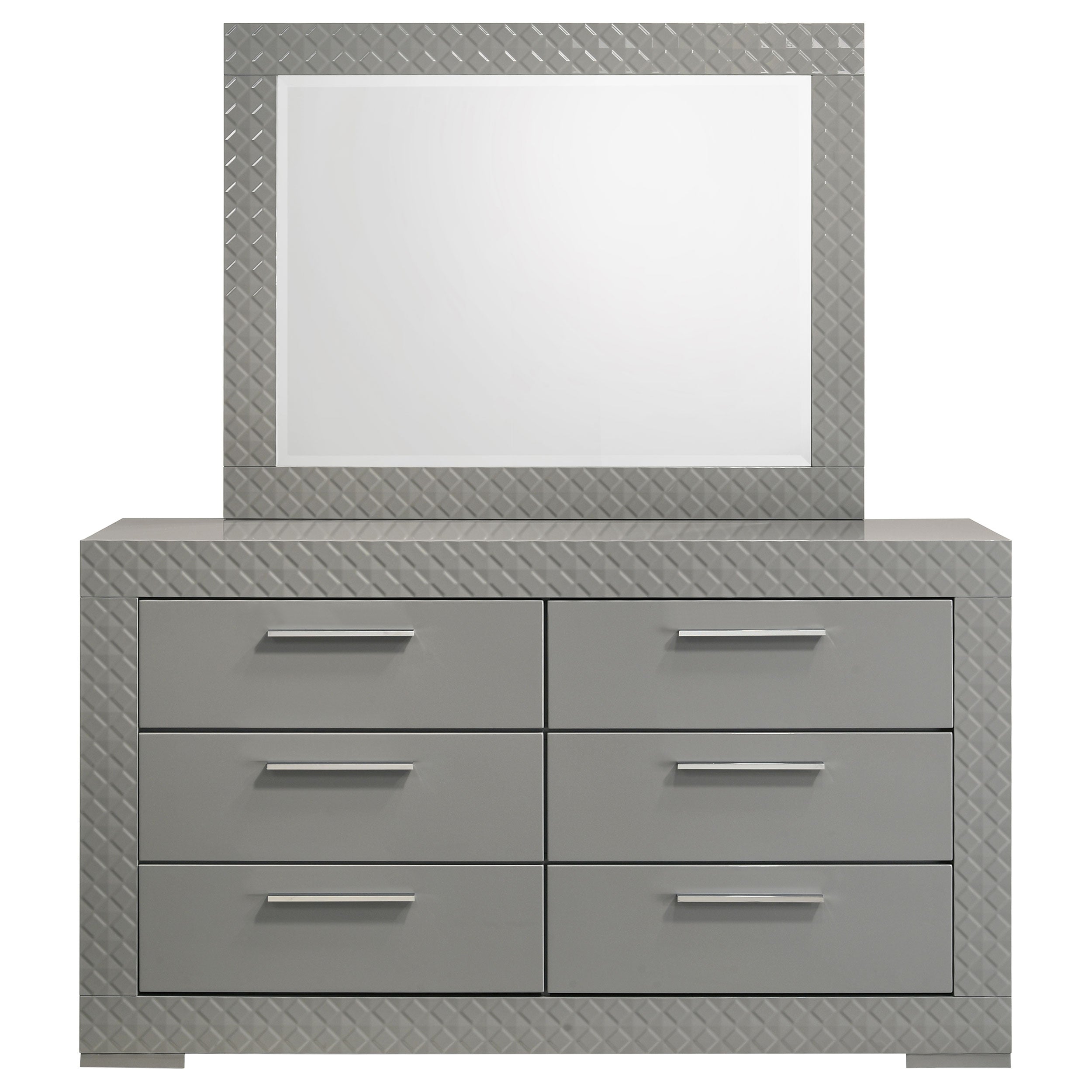 Ives Dresser with Mirror - Ideal Furniture (Fresno,CA)